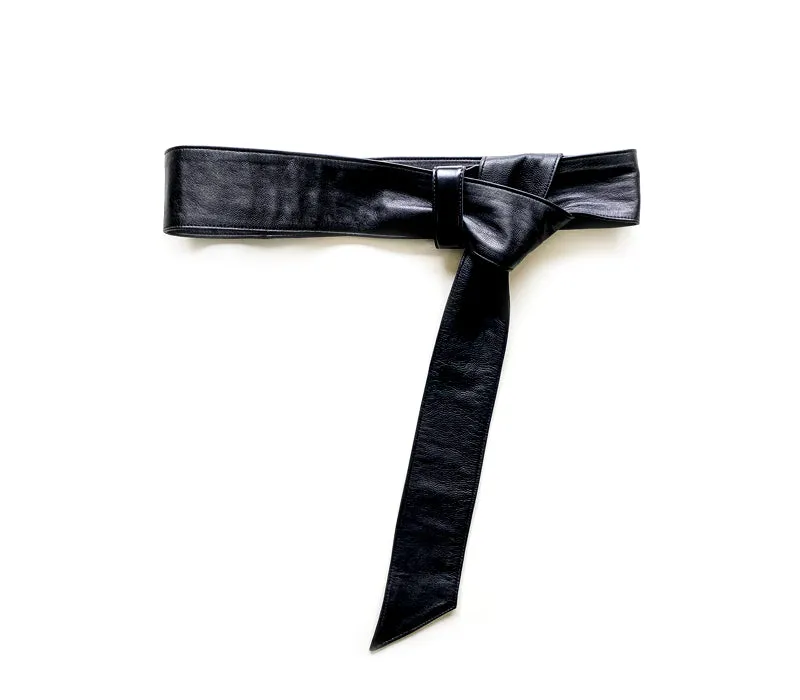 Nara Goatskin Leather Belt