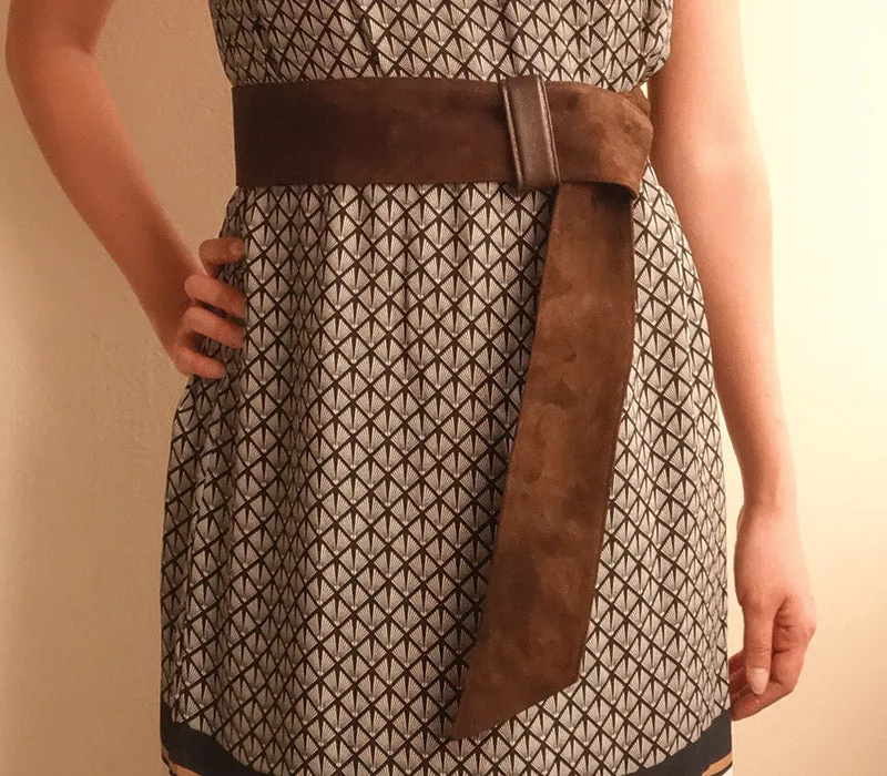 Nara Goatskin Leather Belt