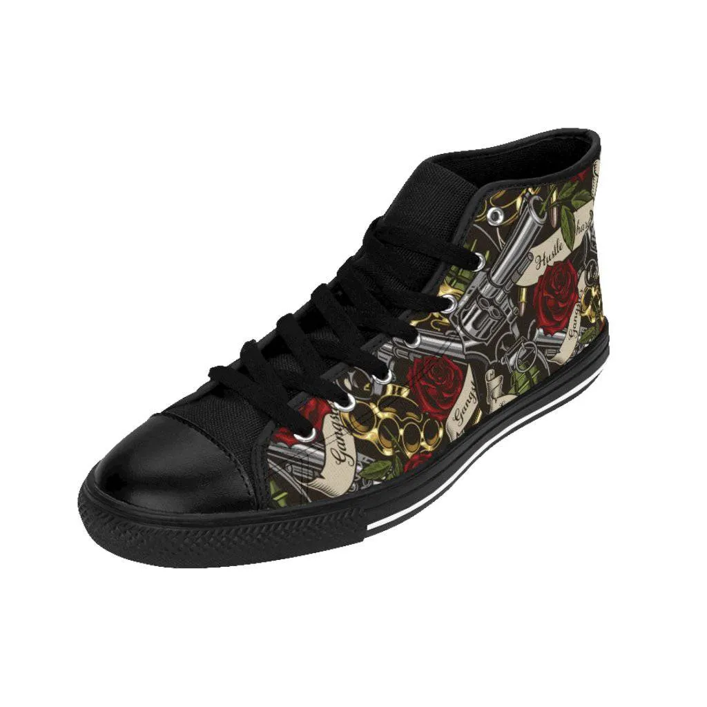 Neurofunk soldier  Women's High-top Sneakers