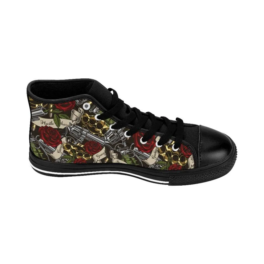 Neurofunk soldier  Women's High-top Sneakers