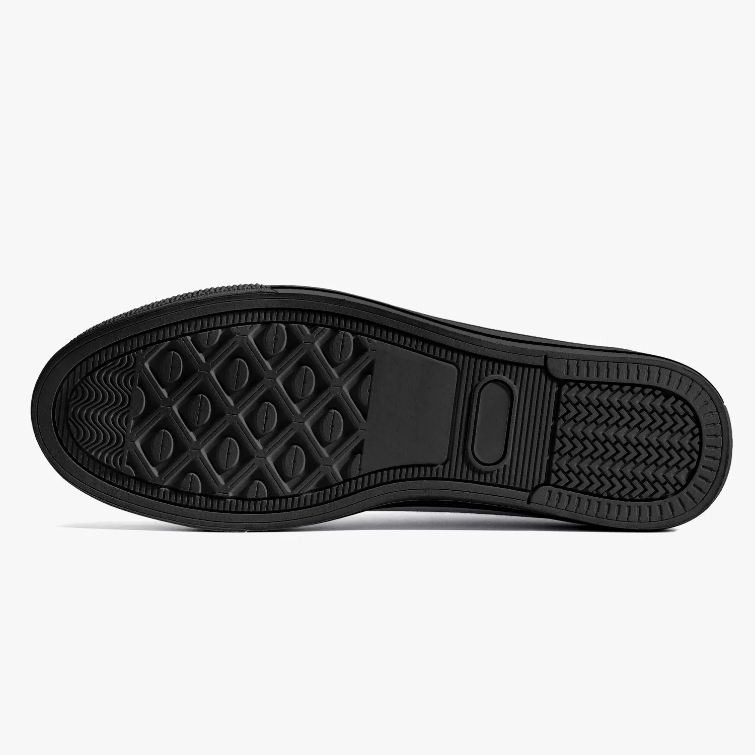 niche era Women's Classic High-Top Canvas Shoes - White/Black