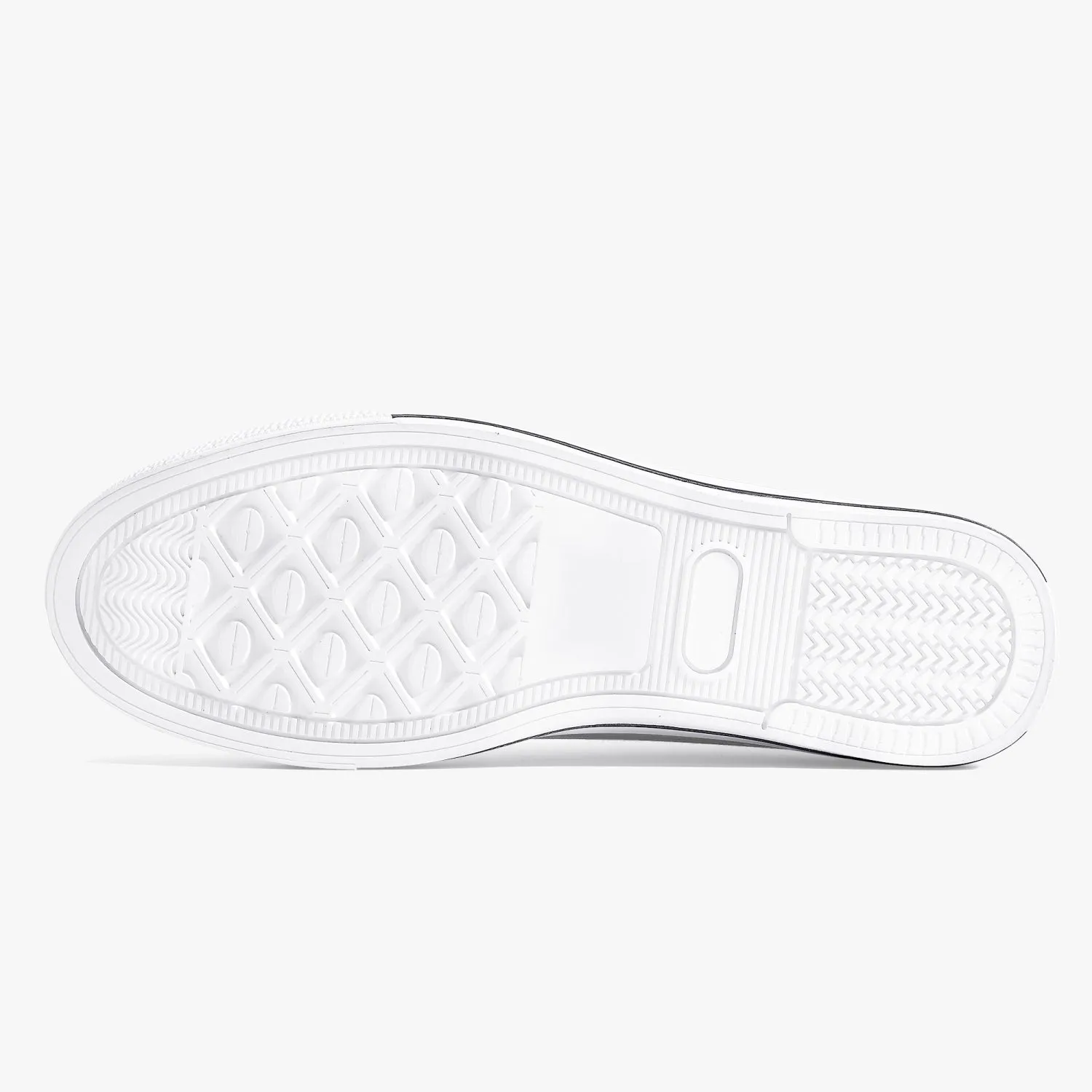 niche era Women's Classic High-Top Canvas Shoes - White/Black