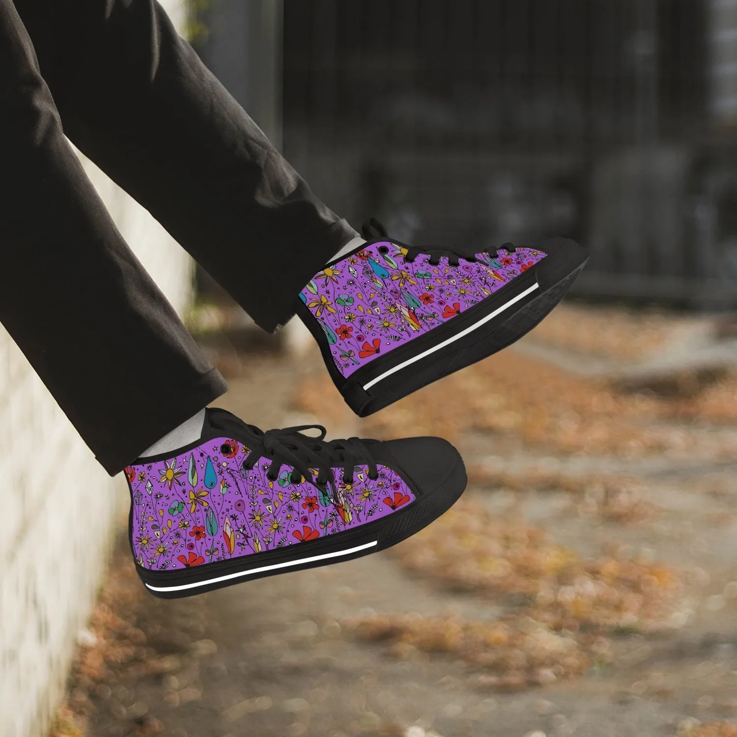 niche era Women's Classic High-Top Canvas Shoes