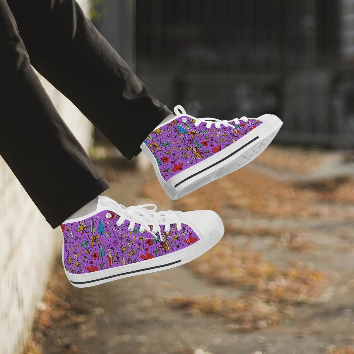 niche era Women's Classic High-Top Canvas Shoes