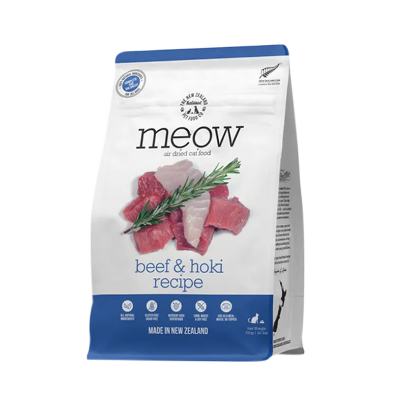 NZ Natural Pet Food Co - Air Dried  - Food - Meow Beef & Hoki [Apr Expiry]