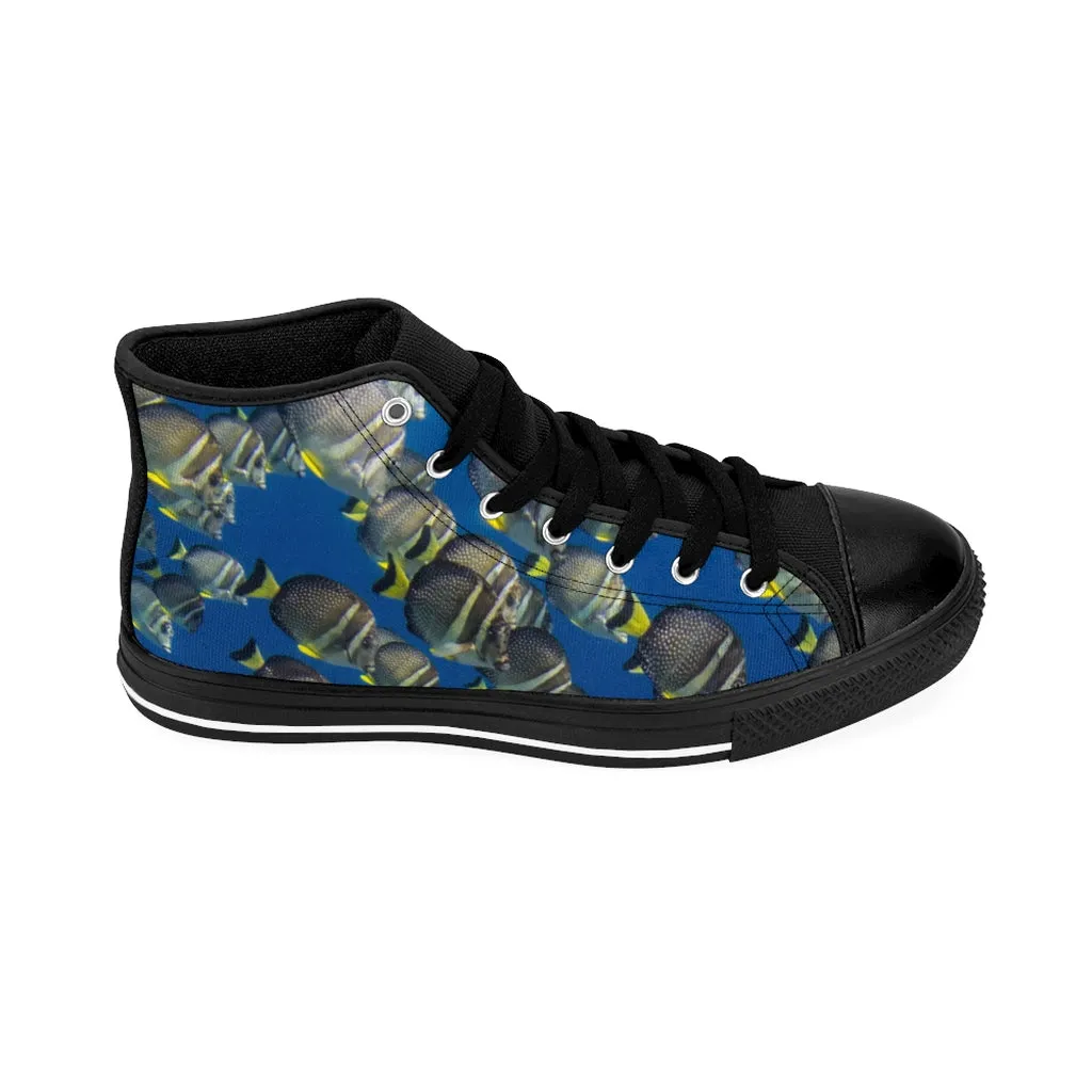 Ocean Tangs Women's High-top Sneakers