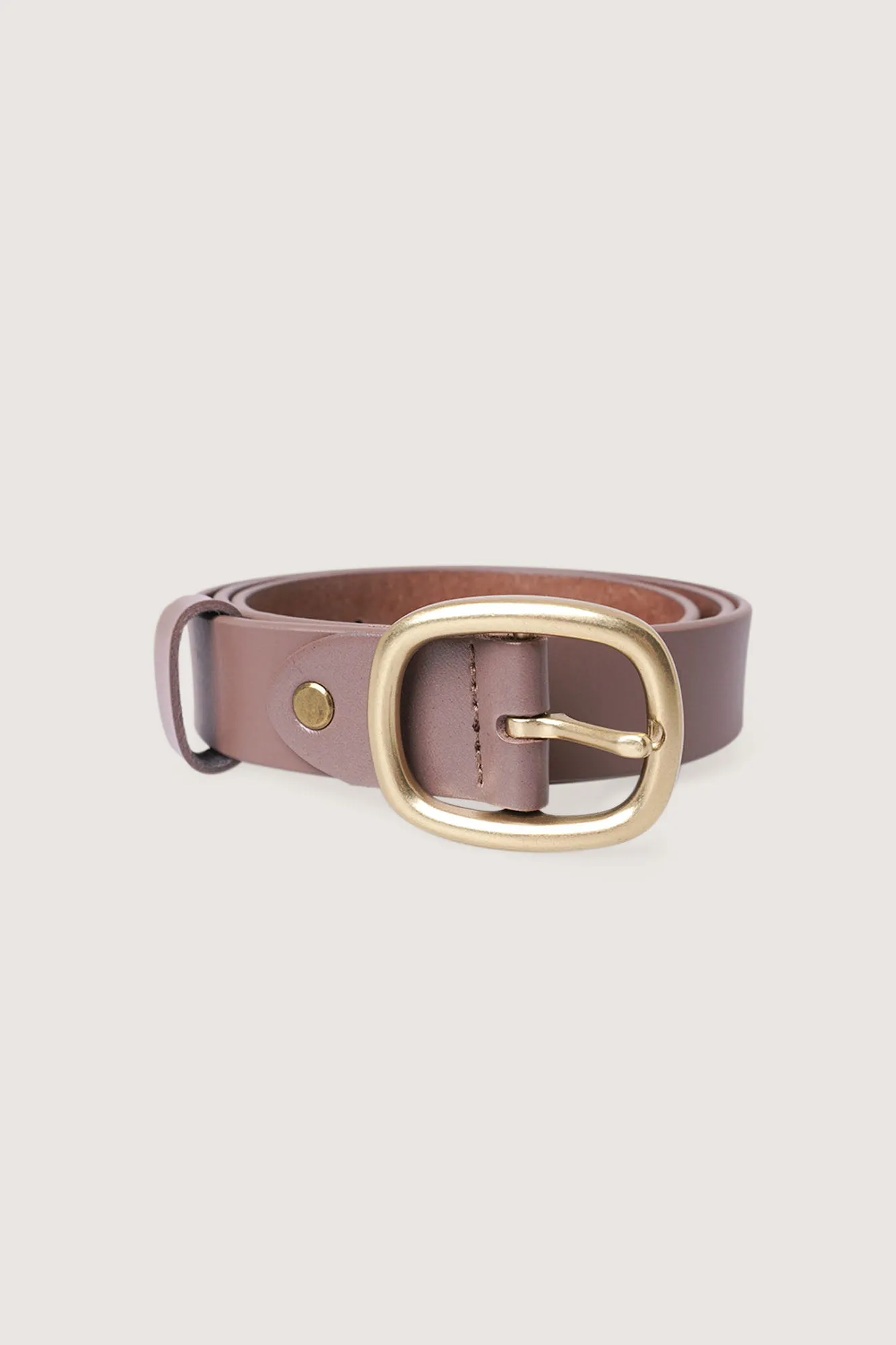 Oval Buckle Belt