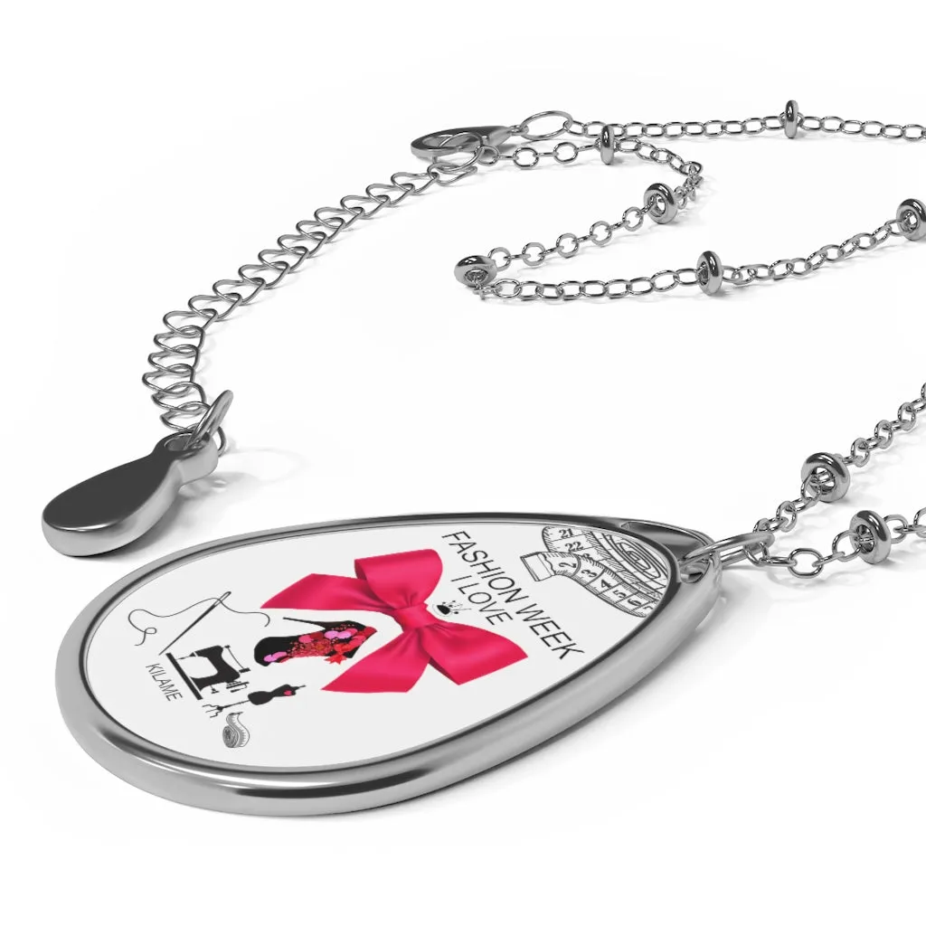 Oval Necklace 'Fashion Week'