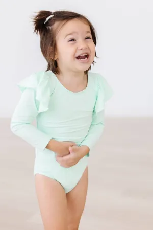 Pastel Green Leotard