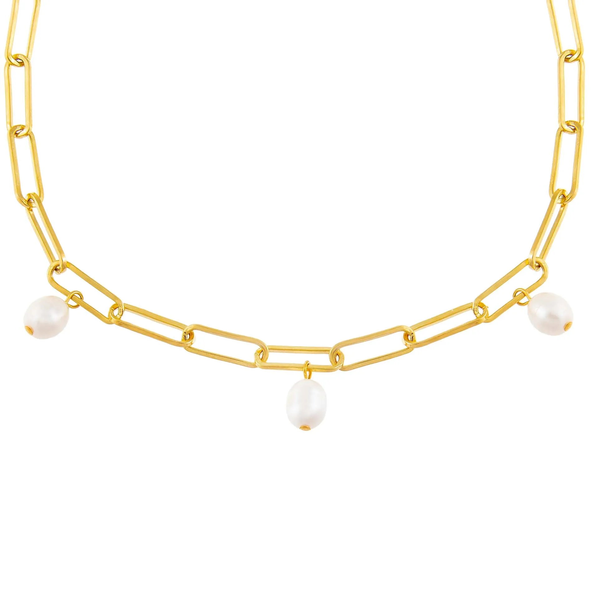 Pearl Link Choker
