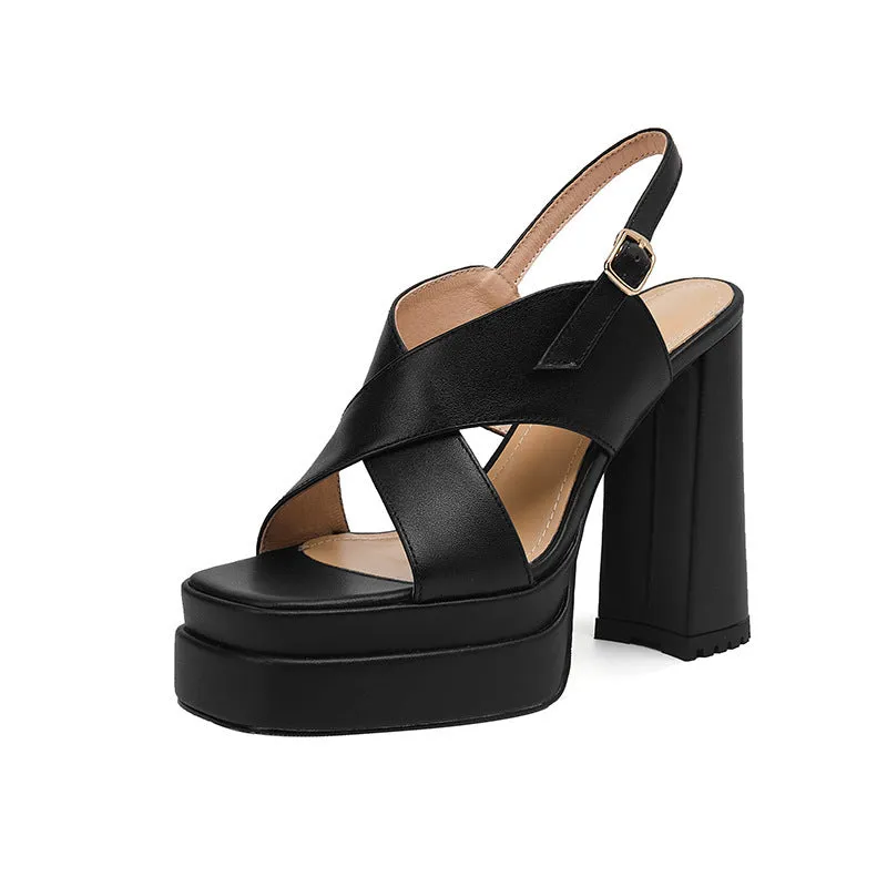 Peep Toe Sandals