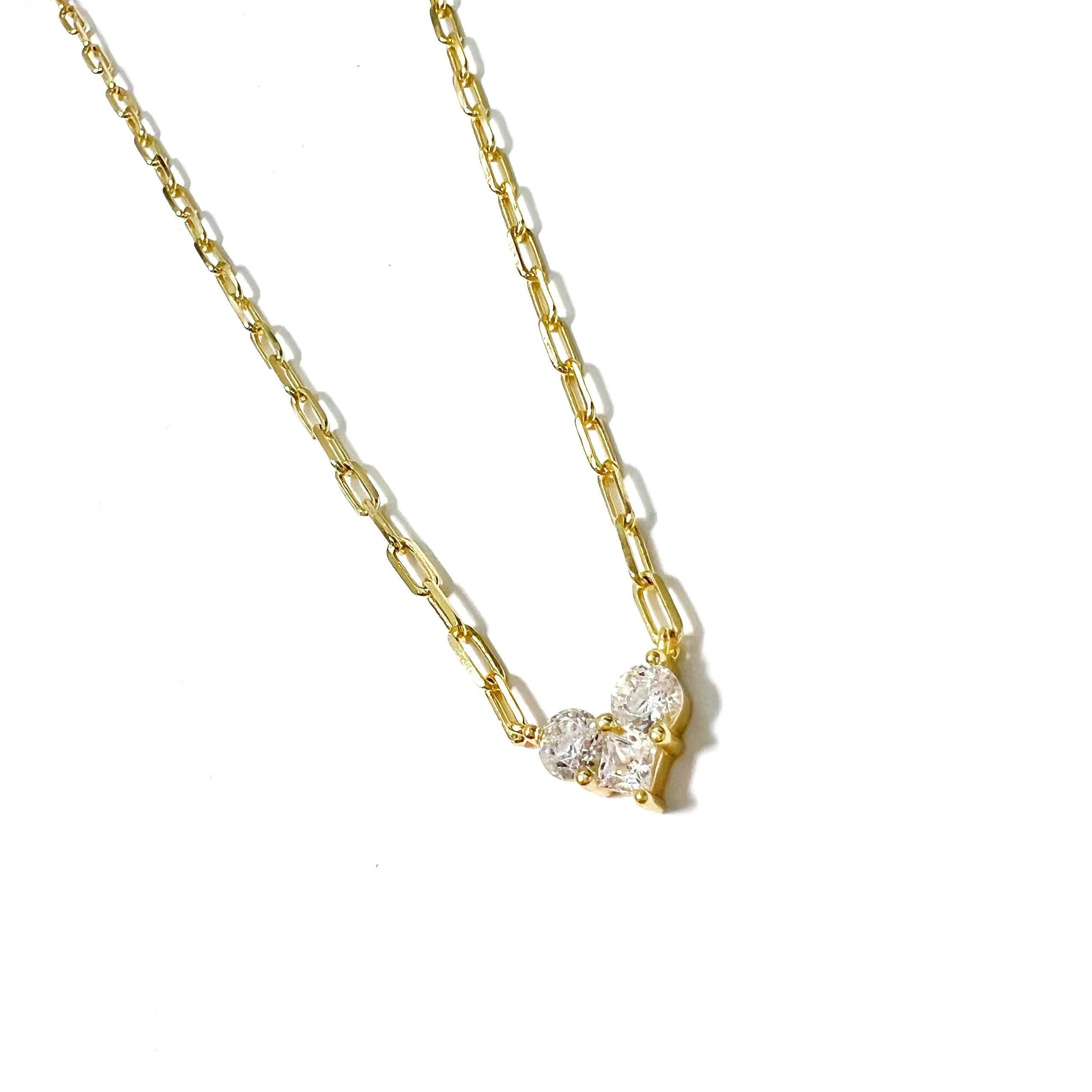Perfect Heart Paperclip Choker