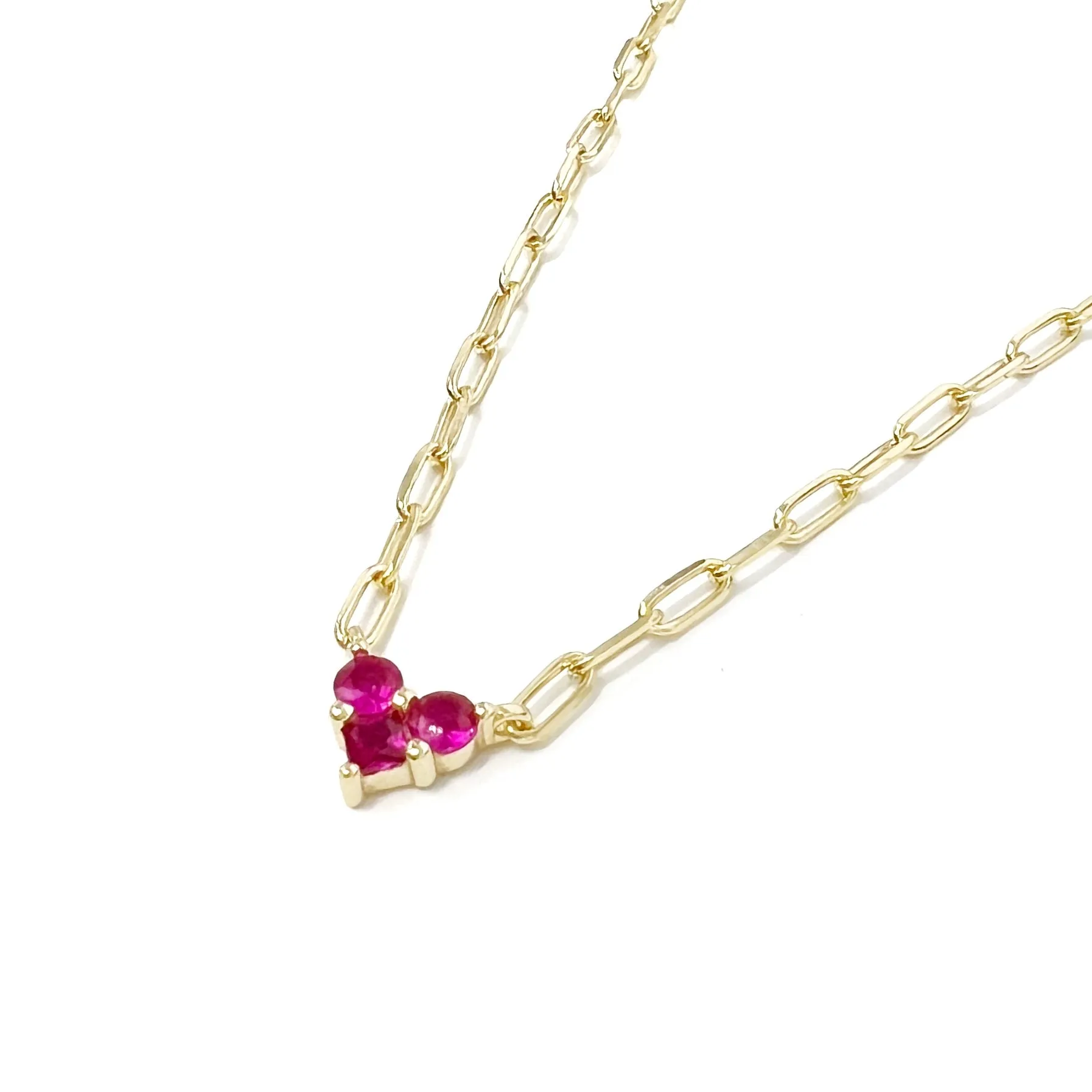 Perfect Heart Paperclip Choker