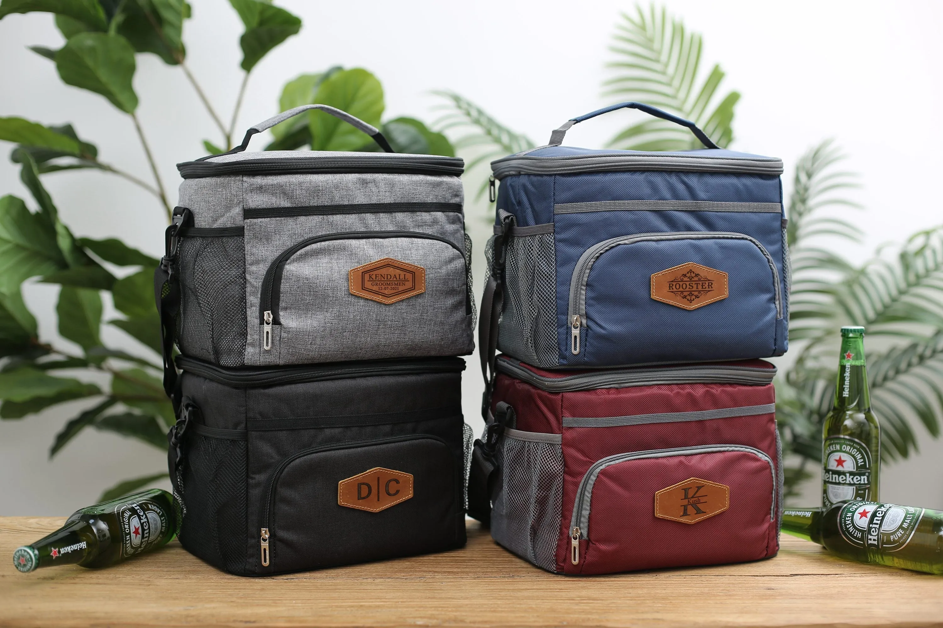 Personalized Groomsmen Beer Cooler Bags - The Perfect Gift for Your Best Buddies