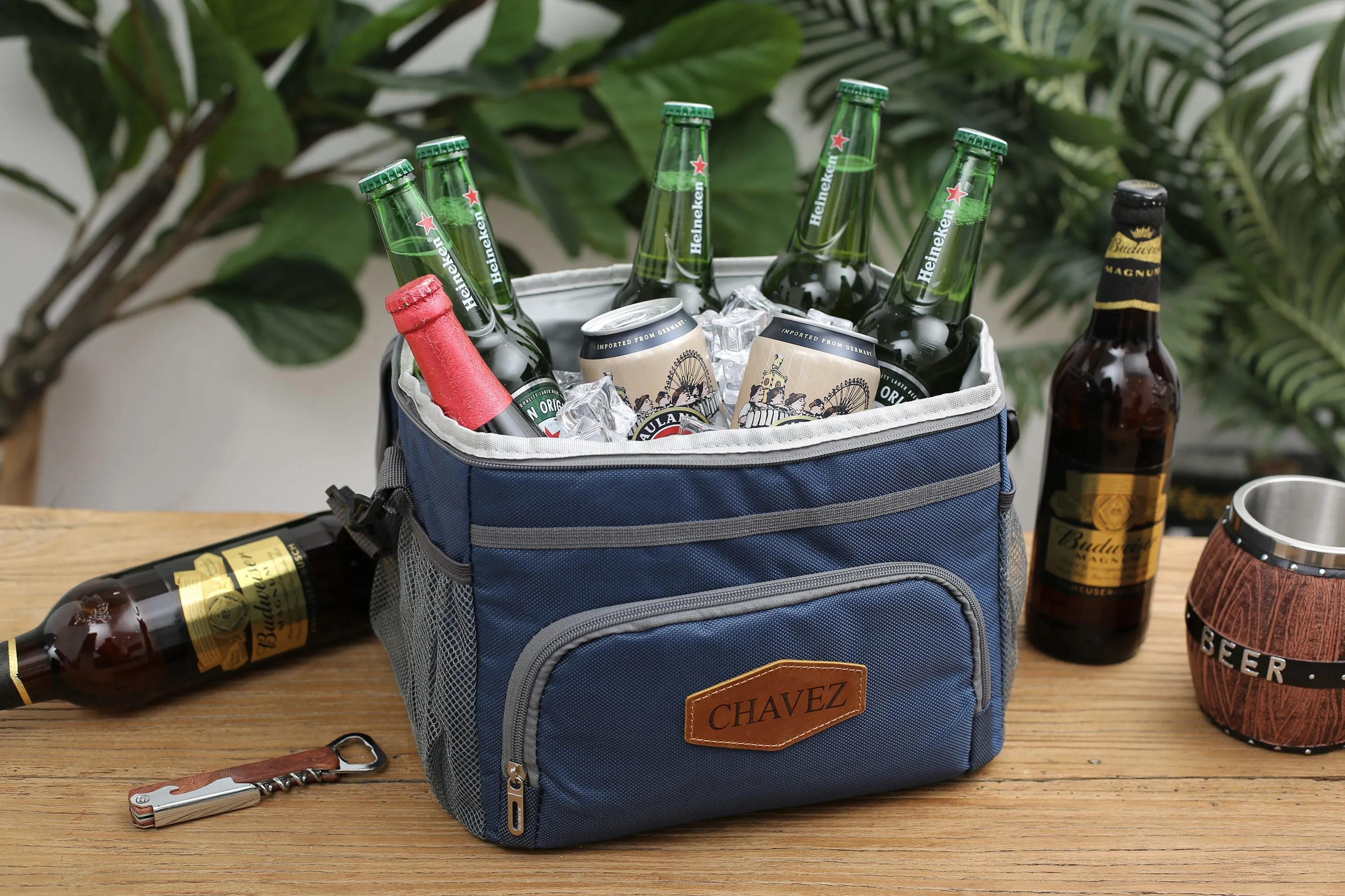 Personalized Groomsmen Beer Cooler Bags - The Perfect Gift for Your Best Buddies