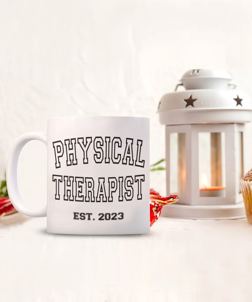 Physical Therapy, Physical Therapist Est 2023, PT Graduation Gift, PT Student Gift, PT School, Pediatric Pt, Pt Gifts, Coffee Cup