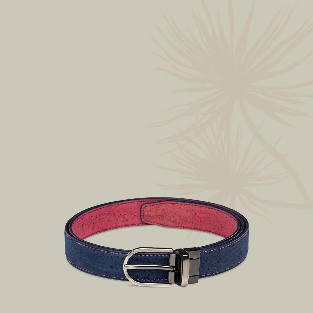 Pia Reversible Cork Belt- Women