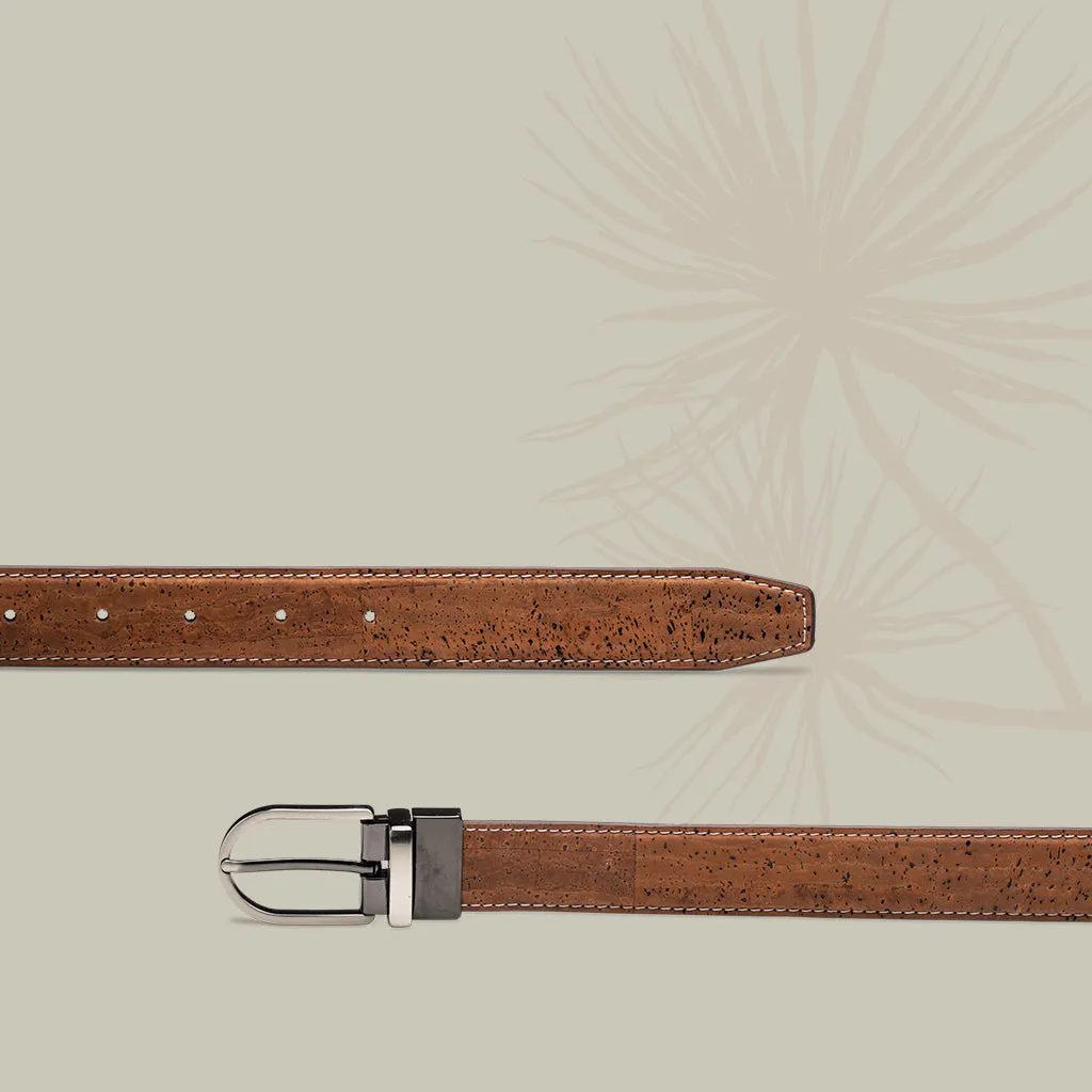 Pia Reversible Cork Belt- Women