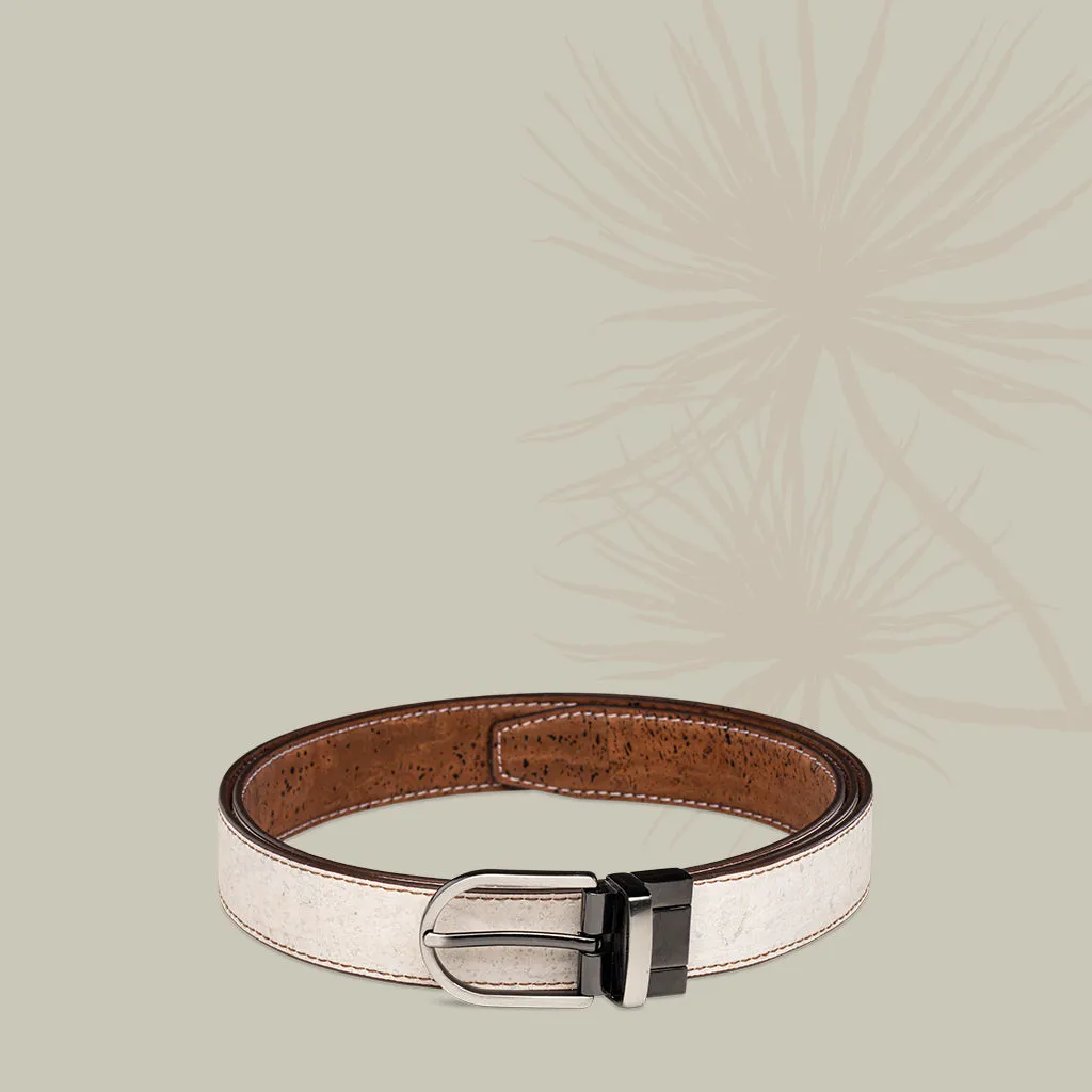 Pia Reversible Cork Belt- Women