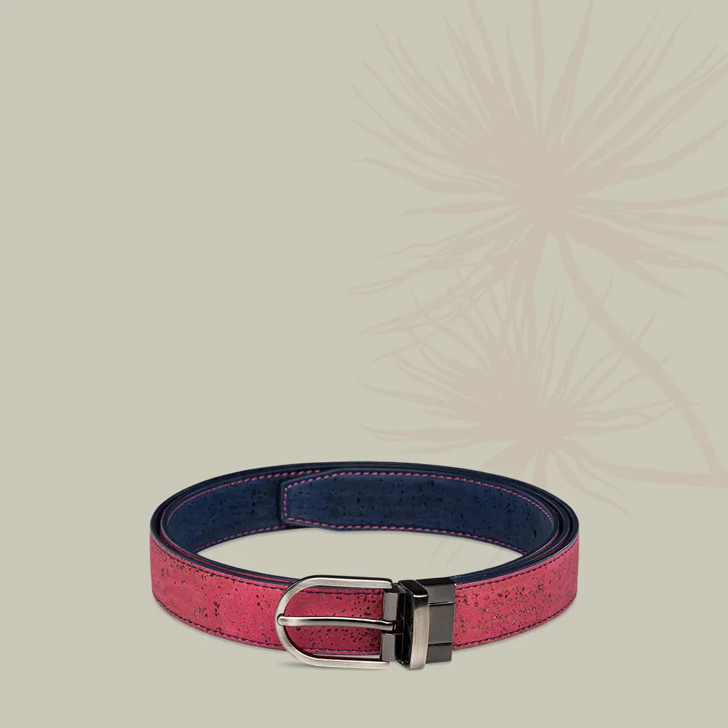 Pia Reversible Cork Belt- Women