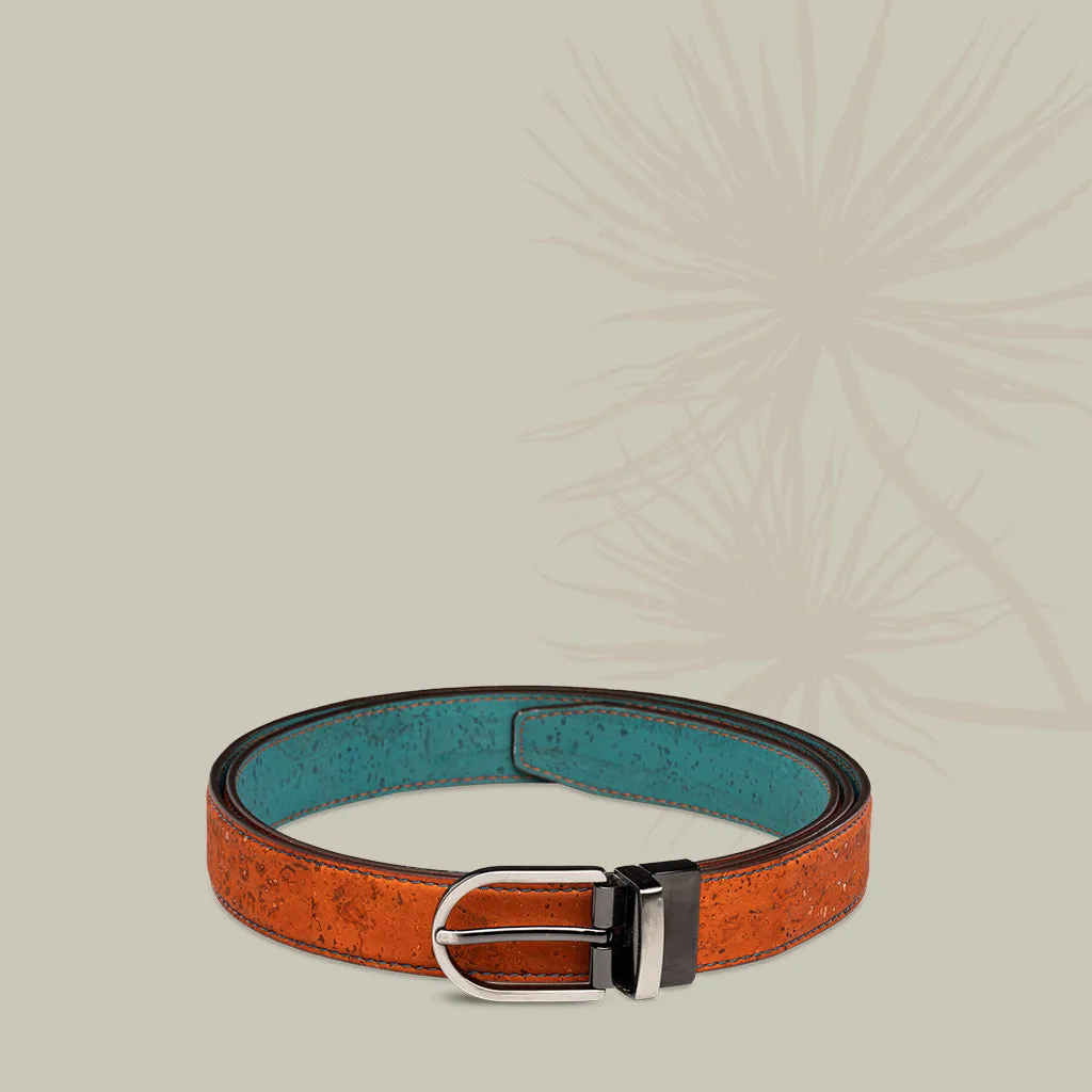 Pia Reversible Cork Belt- Women