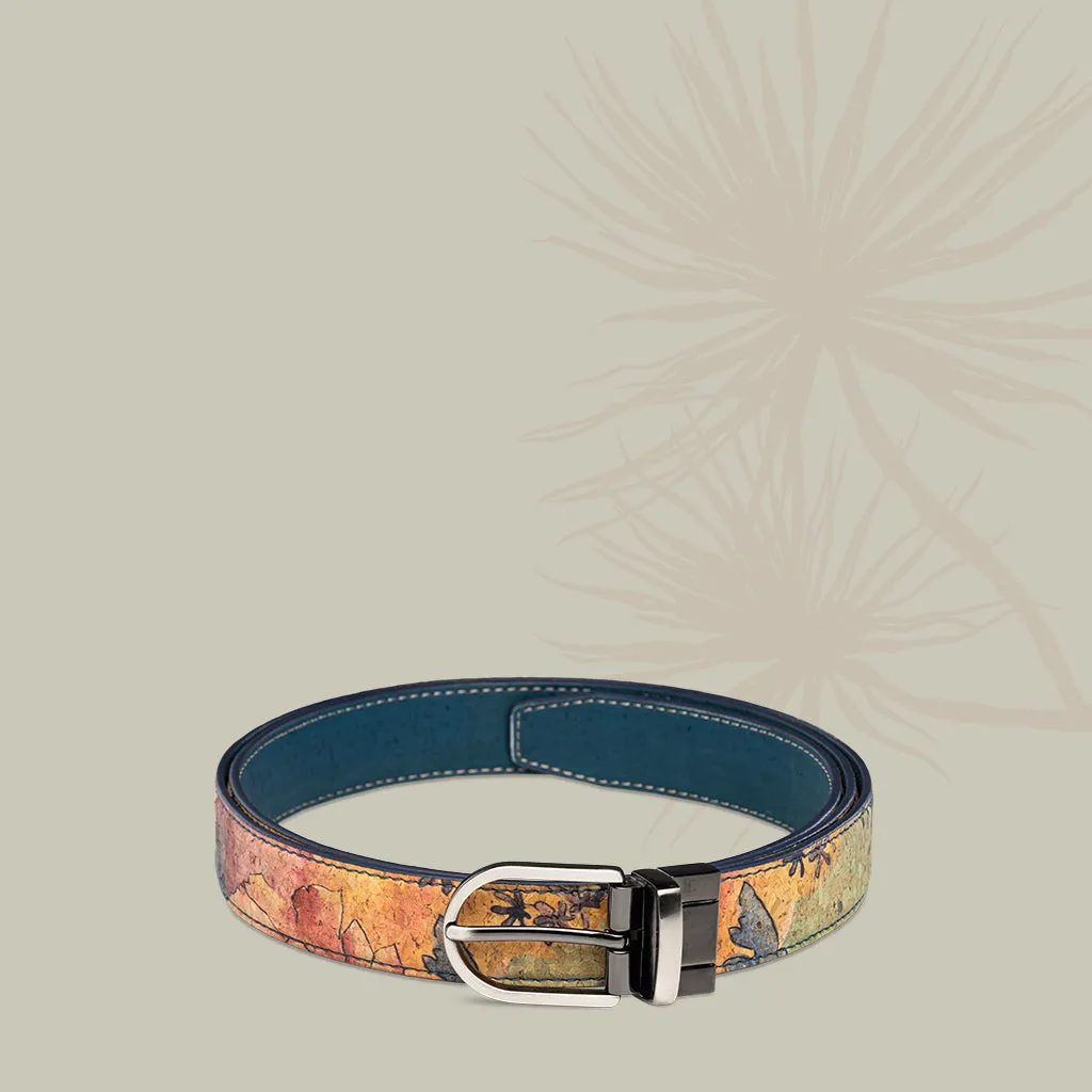 Pia Reversible Cork Belt- Women