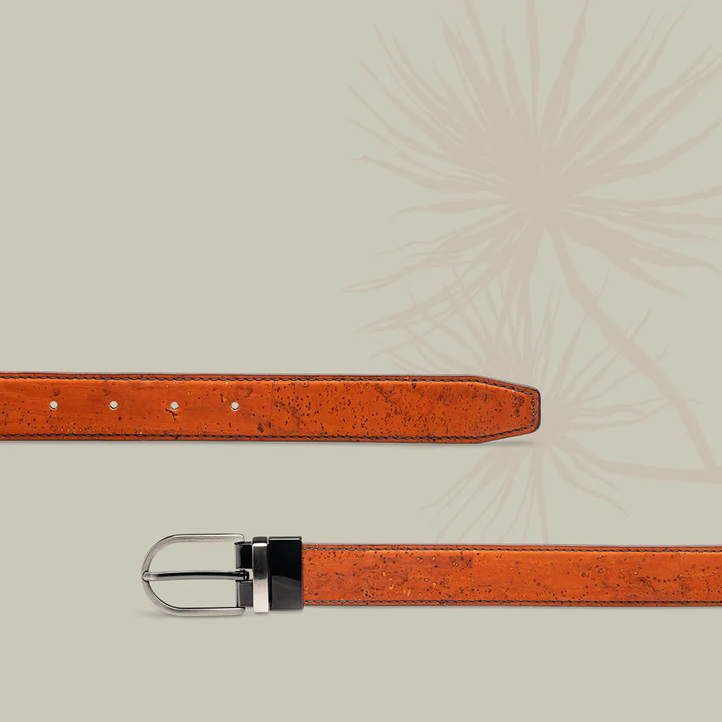 Pia Reversible Cork Belt- Women