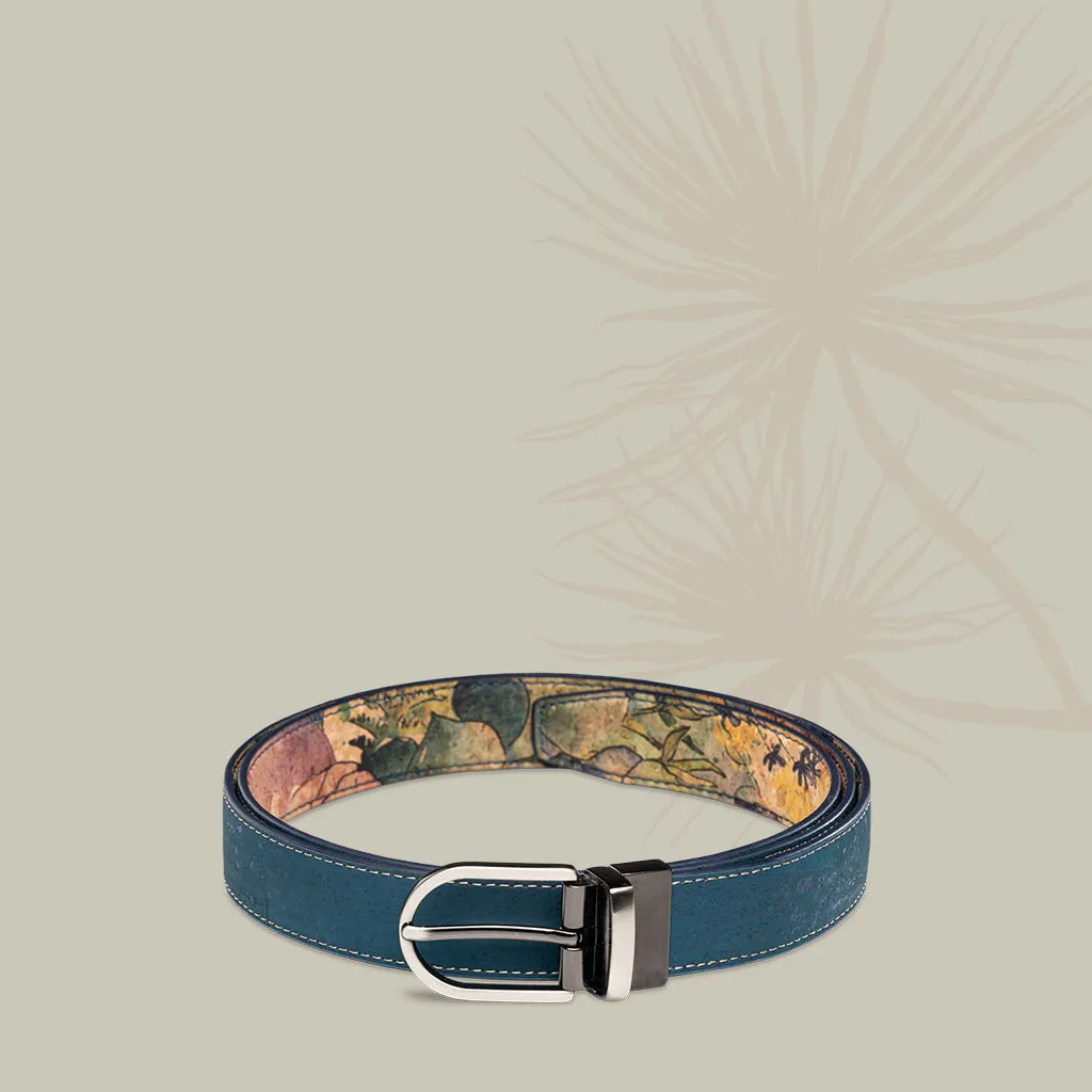 Pia Reversible Cork Belt- Women