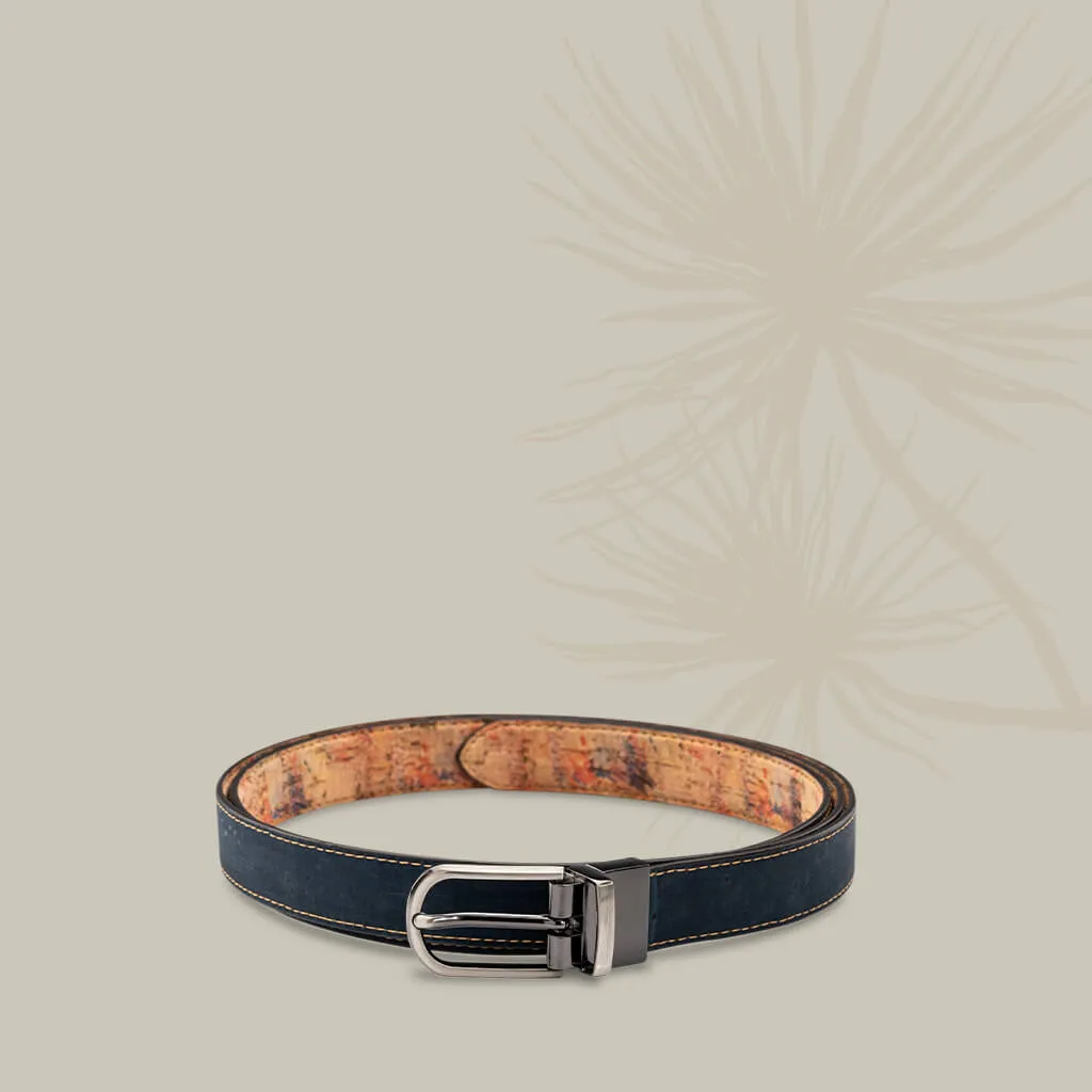Pia Reversible Cork Belt- Women