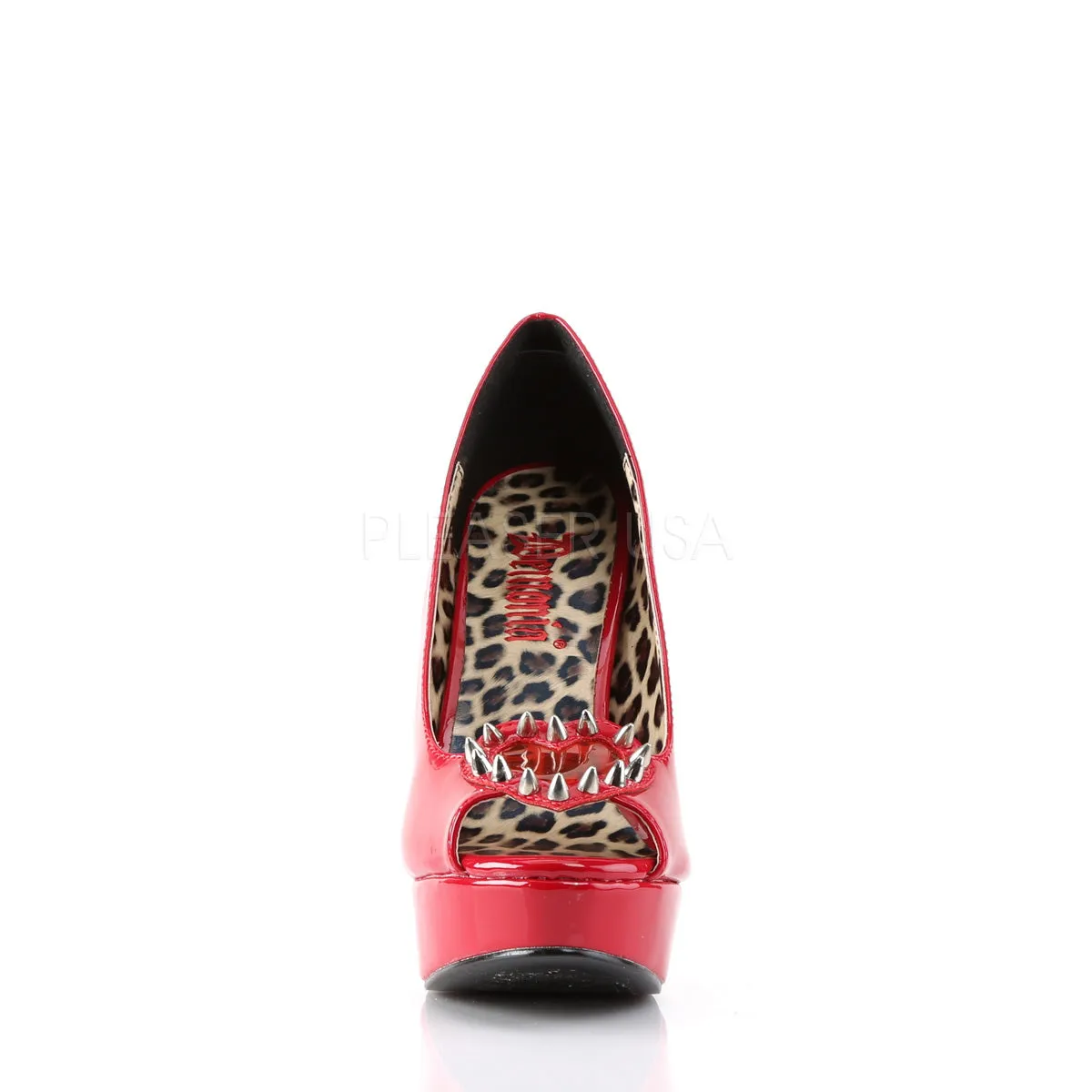 PIXIE-17  Red Patent-Pvc