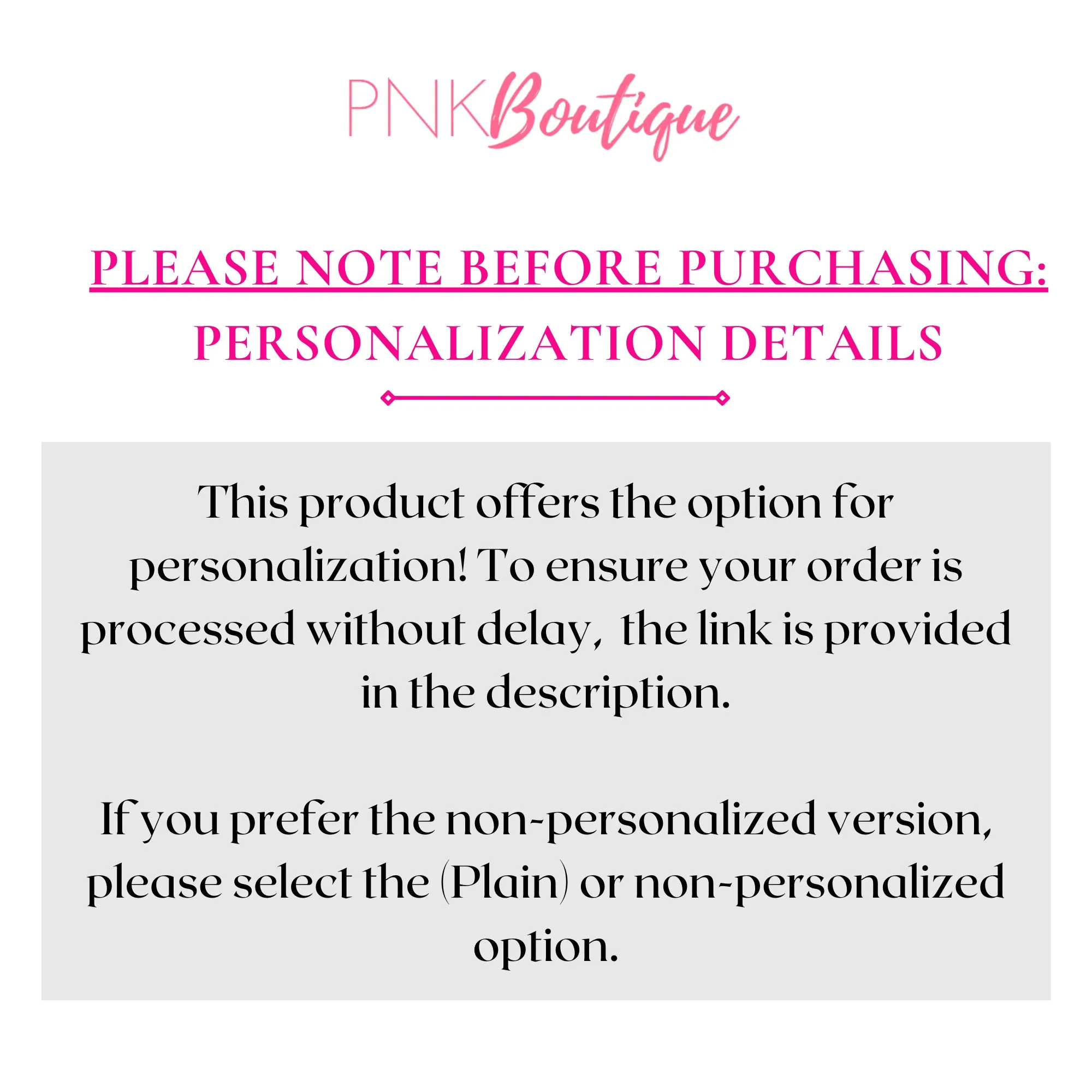 PNK Sisterhood Personalized Waterproof Travel Bag