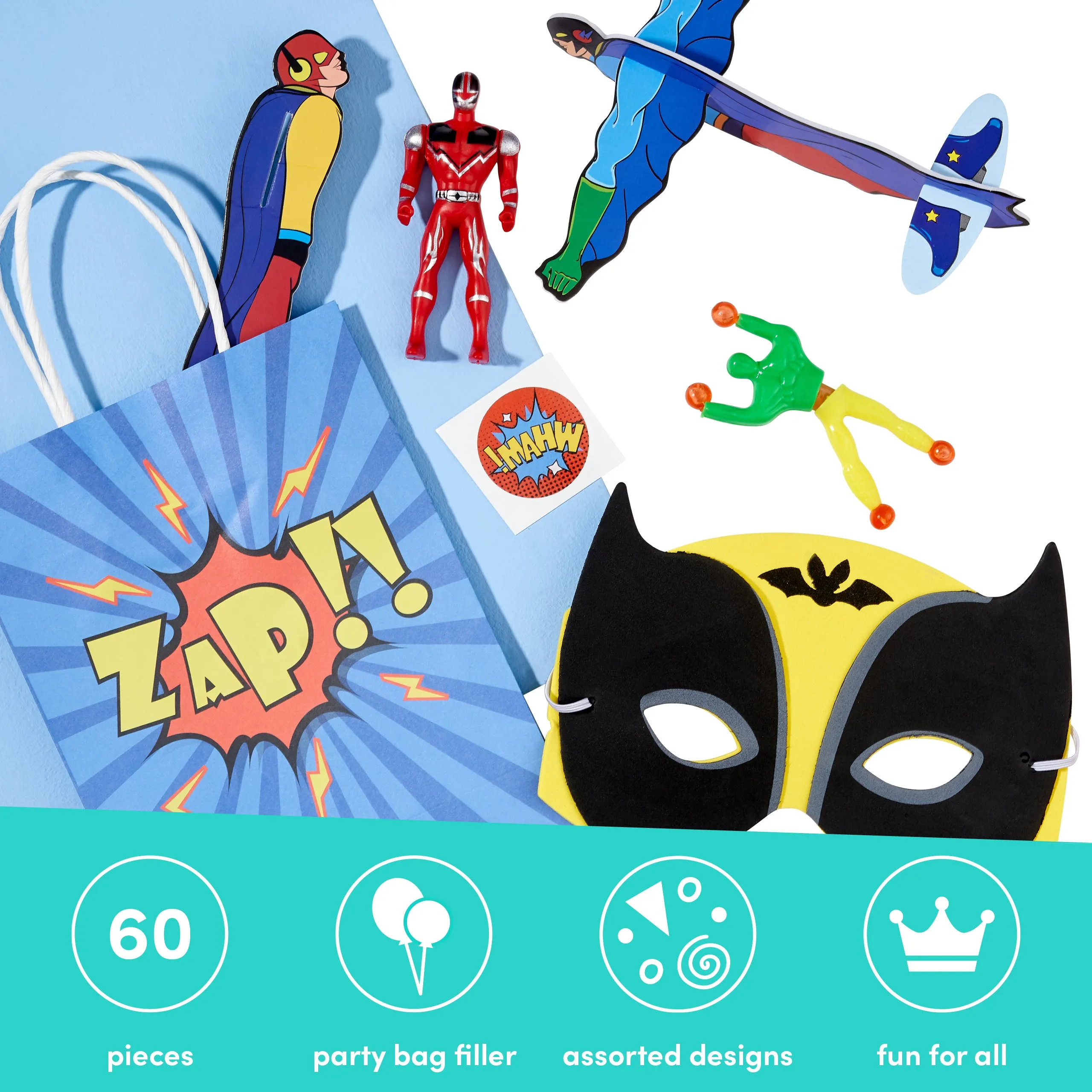 Prefilled Superhero Party Bags