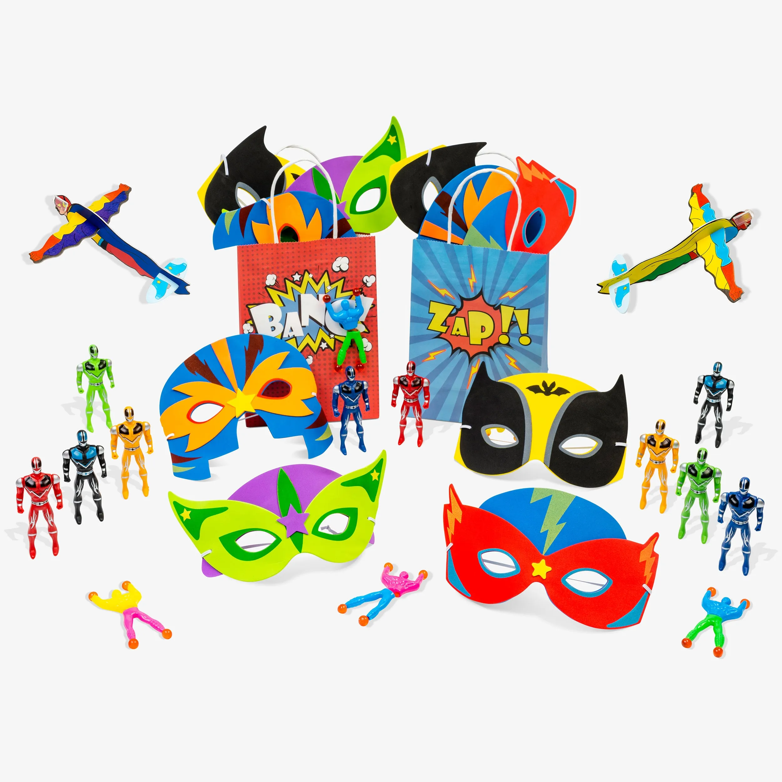 Prefilled Superhero Party Bags