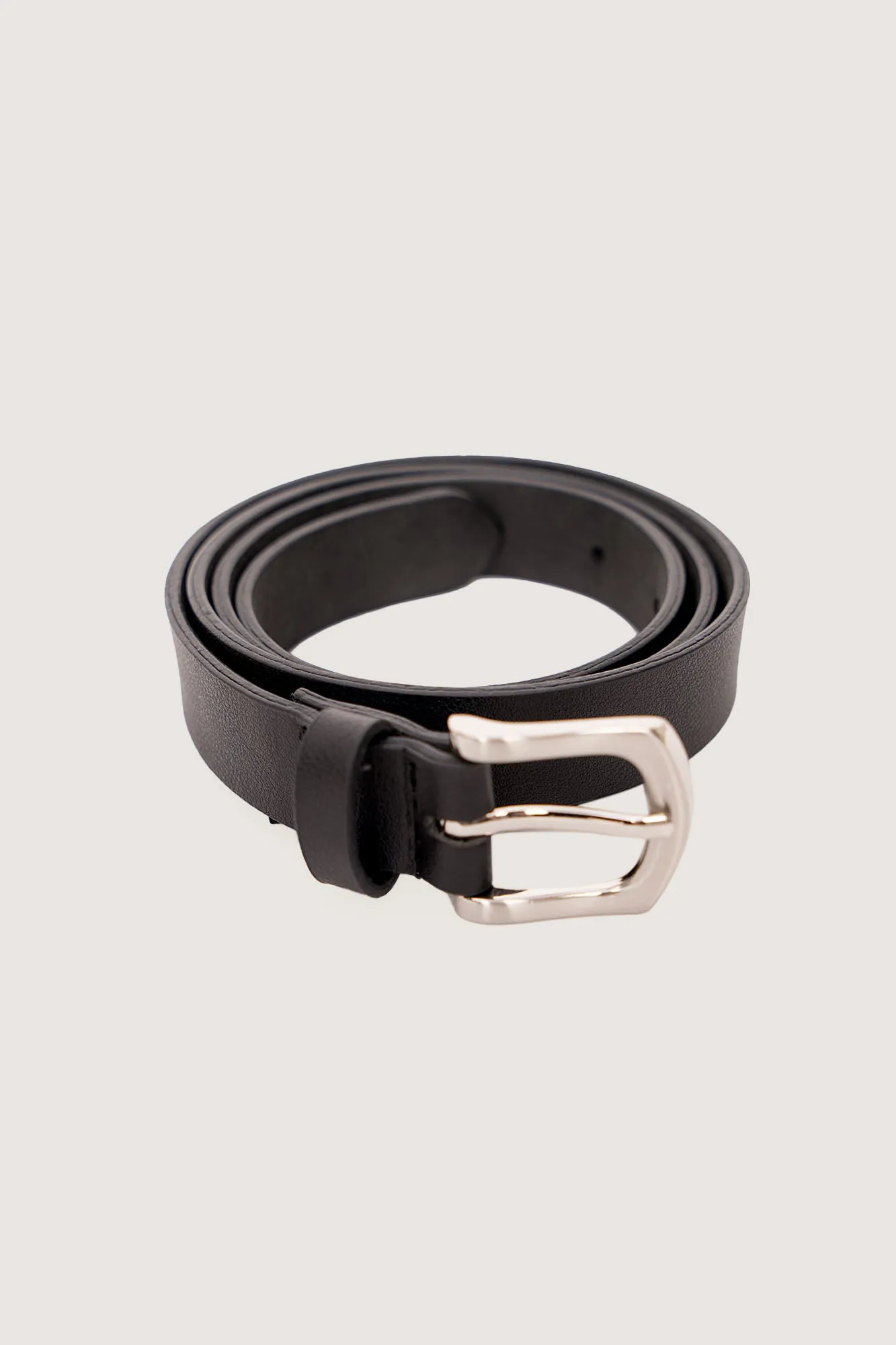 PU Leather Slim Belt