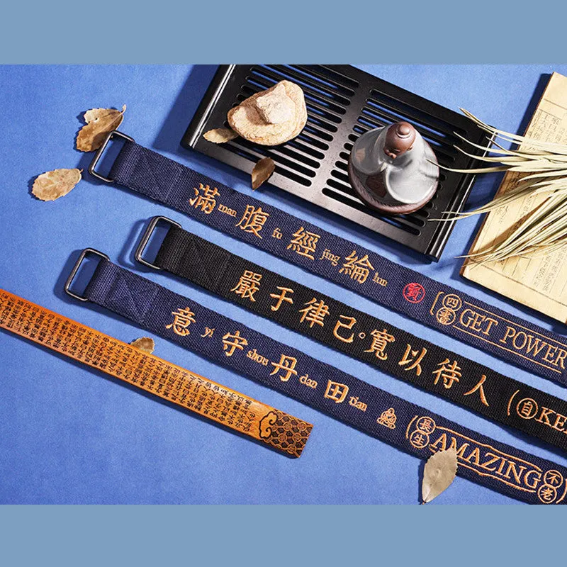 "EMBROIDERY GET POWER" BELT K031304