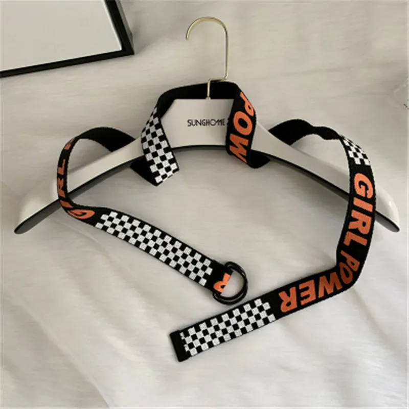 "FASHION LETTERS" CANVAS BELT S020804