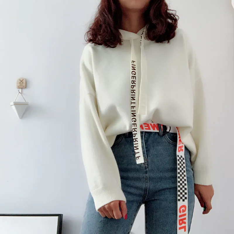 "FASHION LETTERS" CANVAS BELT S020804