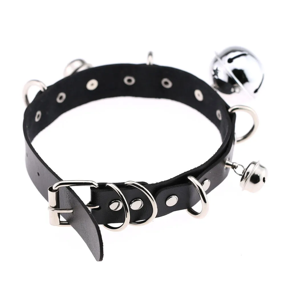 "PU PERSONALITY BELL" CHOKER D070801