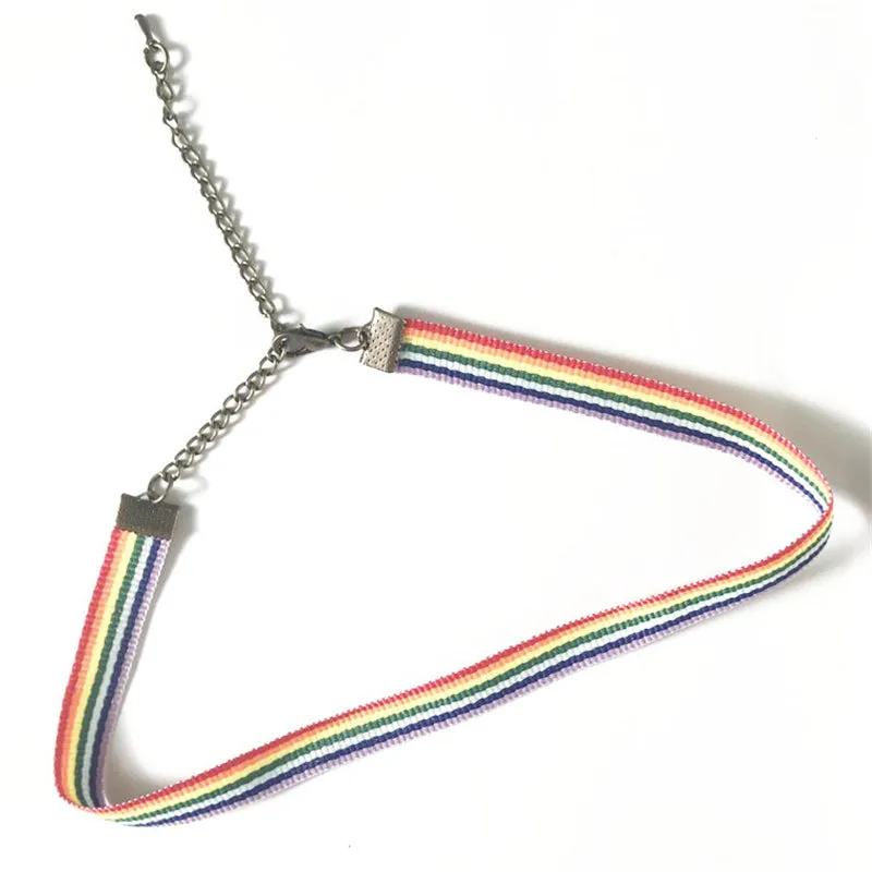 "RAINBOW" CHOKER K052908