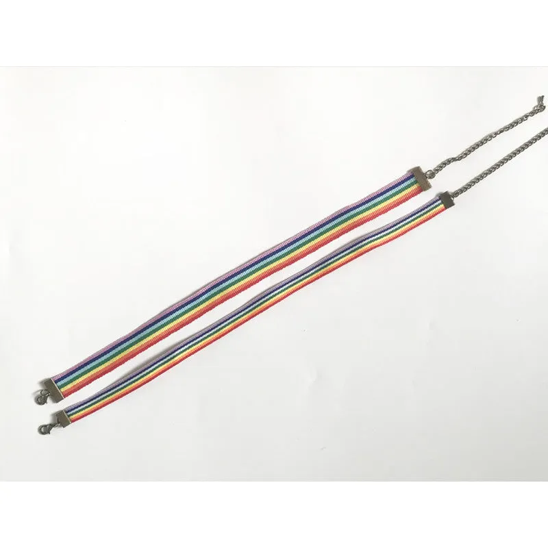 "RAINBOW" CHOKER K052908