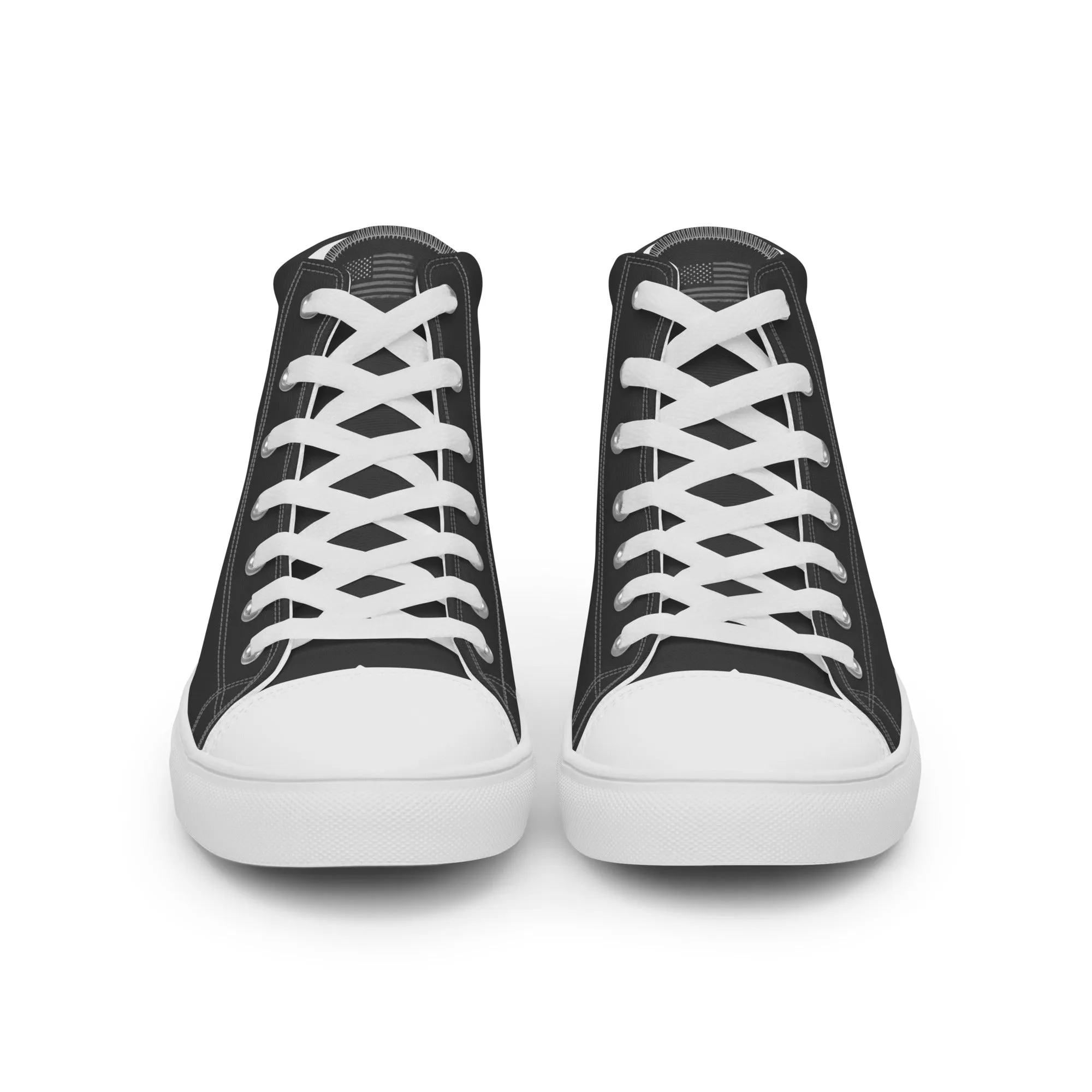 Ratchet Baggers Slate Men’s High Top Canvas Shoes