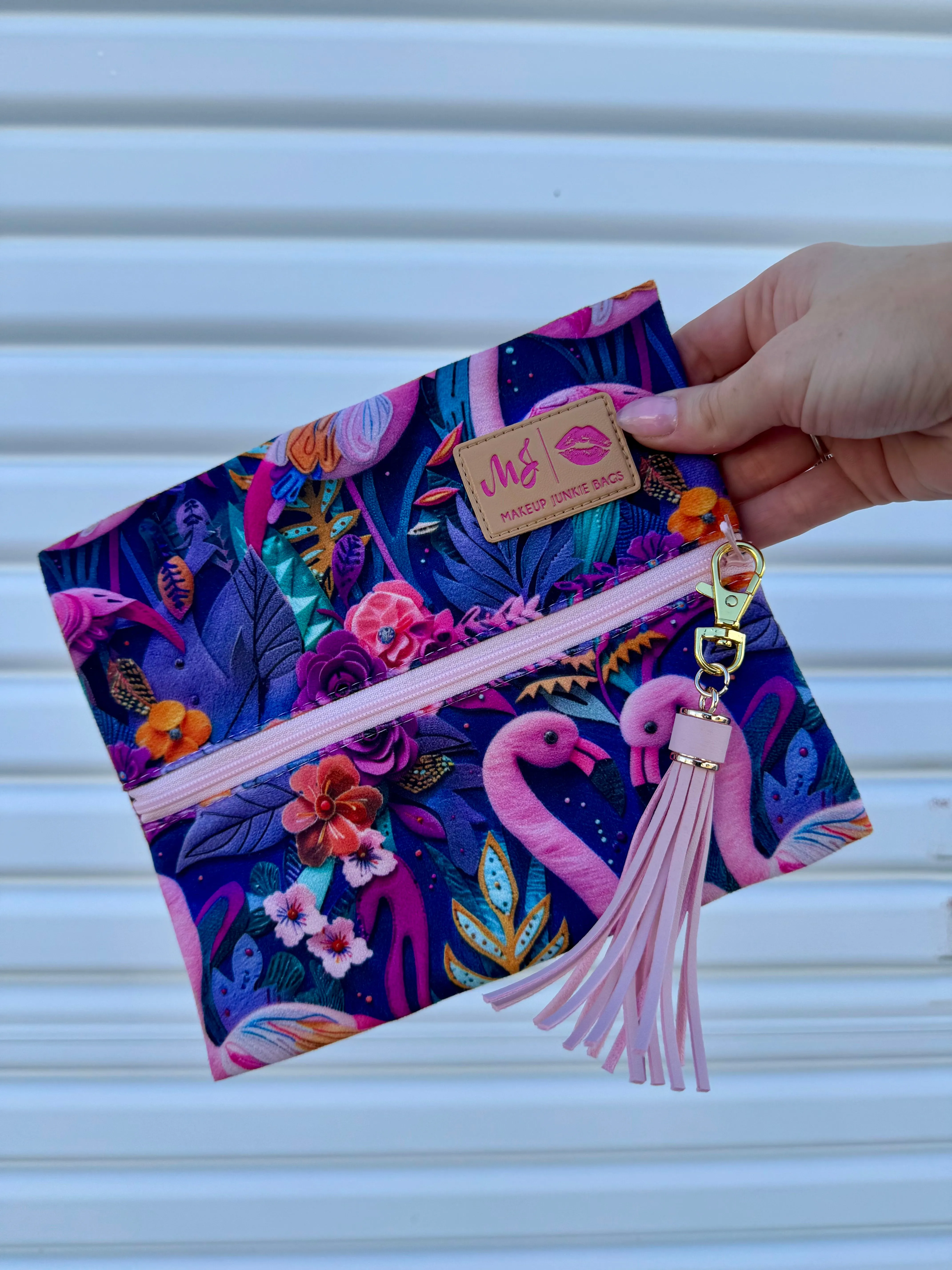 READY TO SHIP: Flocked Together Flamingo by Makeup Junkie