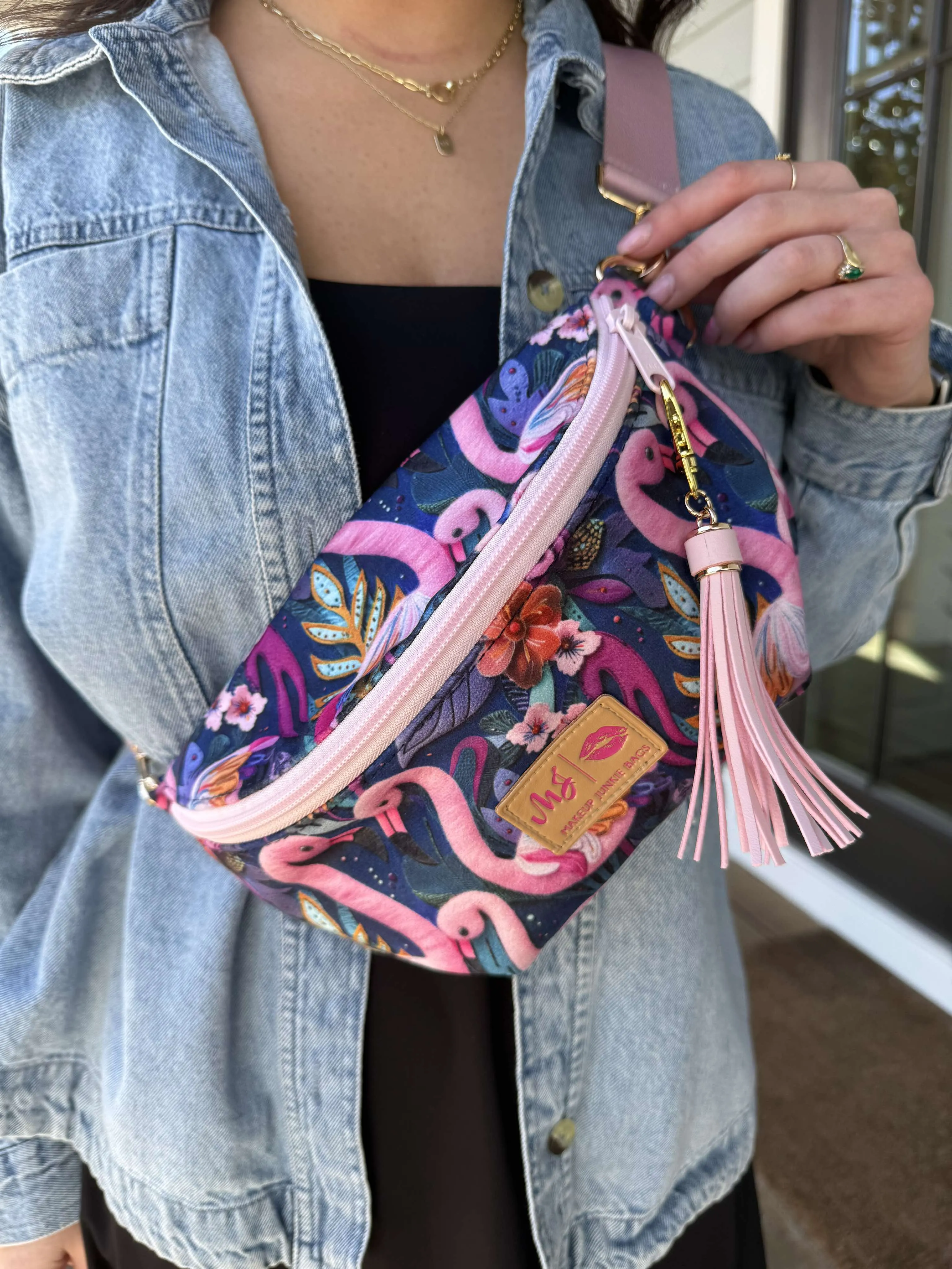 READY TO SHIP: Flocked Together Flamingo by Makeup Junkie