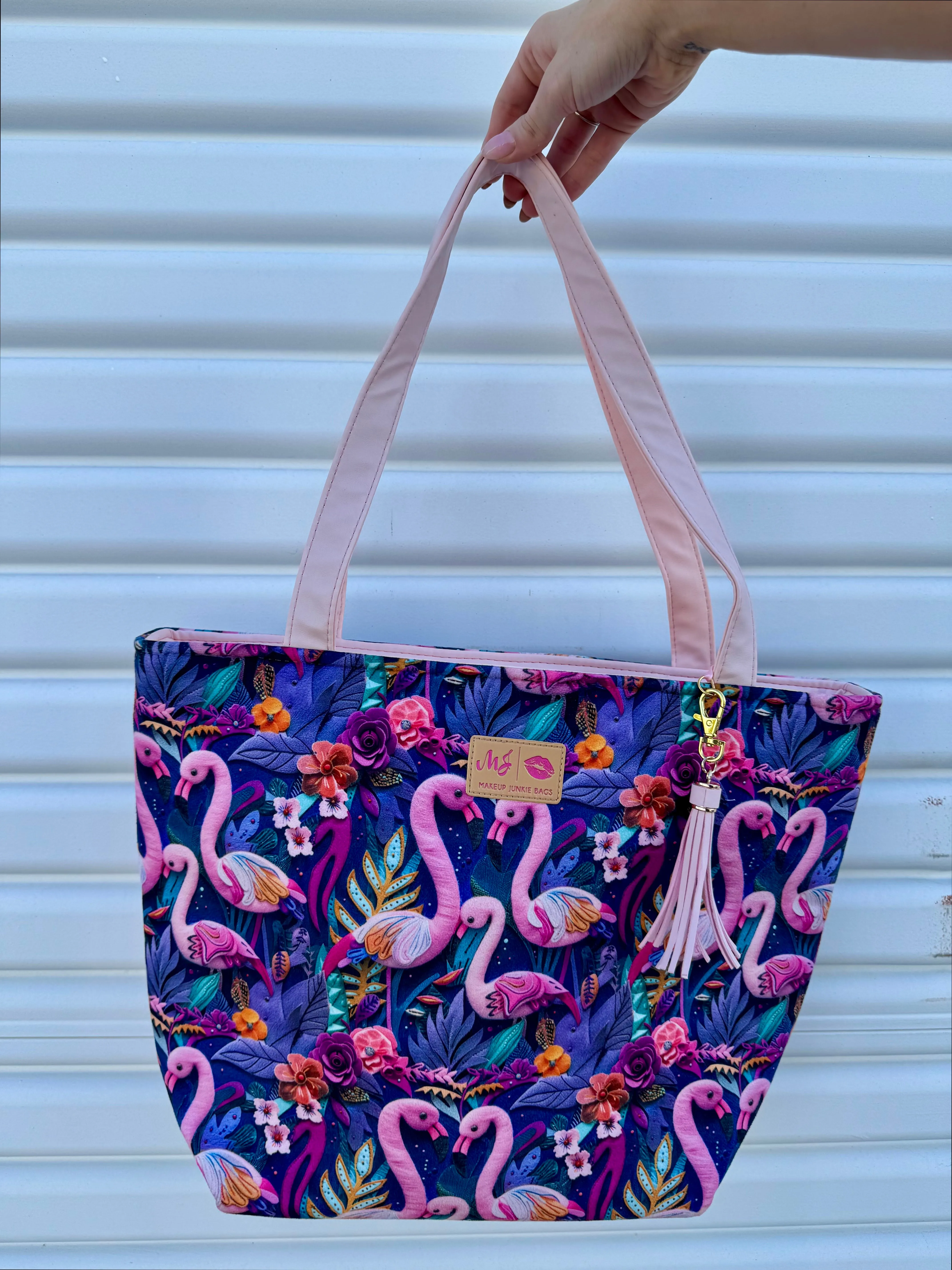READY TO SHIP: Flocked Together Flamingo by Makeup Junkie