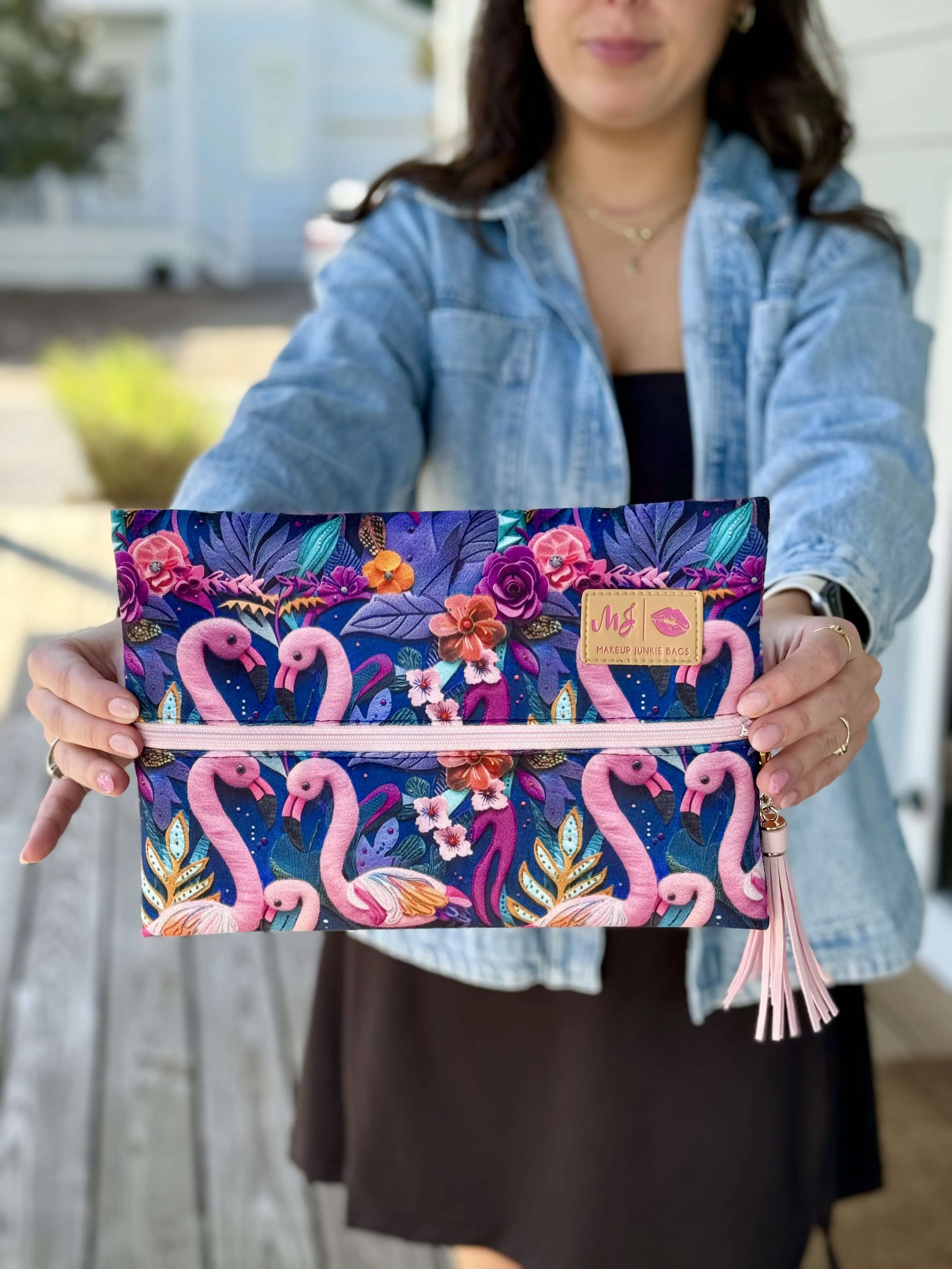 READY TO SHIP: Flocked Together Flamingo by Makeup Junkie