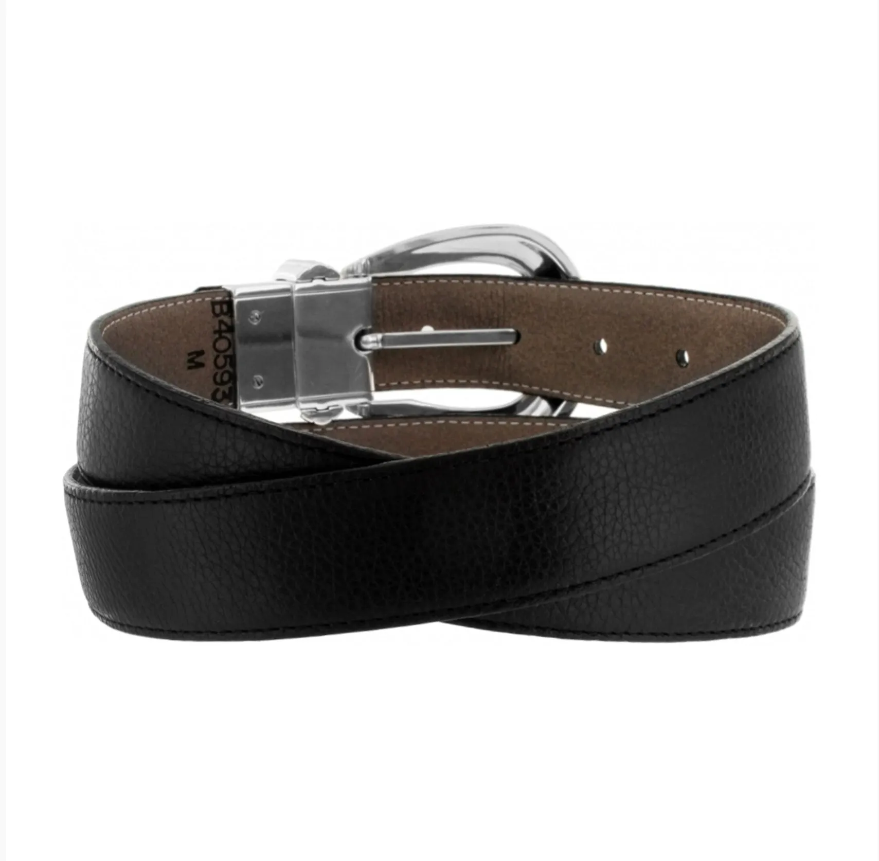 Really Tough Reversible Belt - Black to Concrete