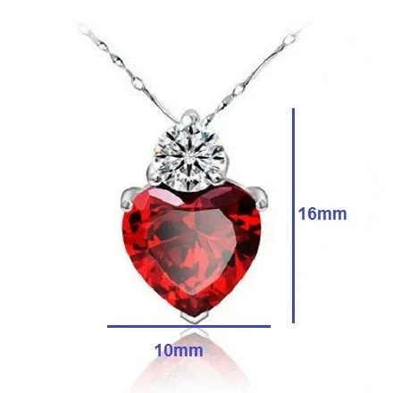 Red Crystal Heart