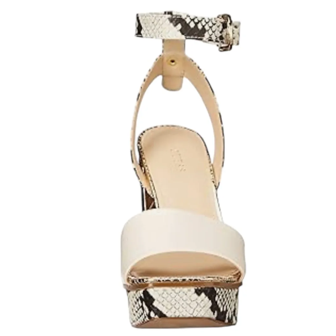 RIPPA Women's Platform Ankle Strap Block Heel Sandals