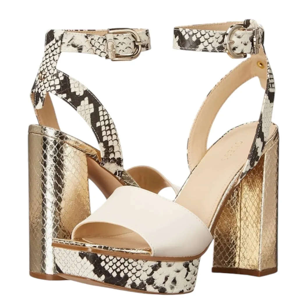 RIPPA Women's Platform Ankle Strap Block Heel Sandals