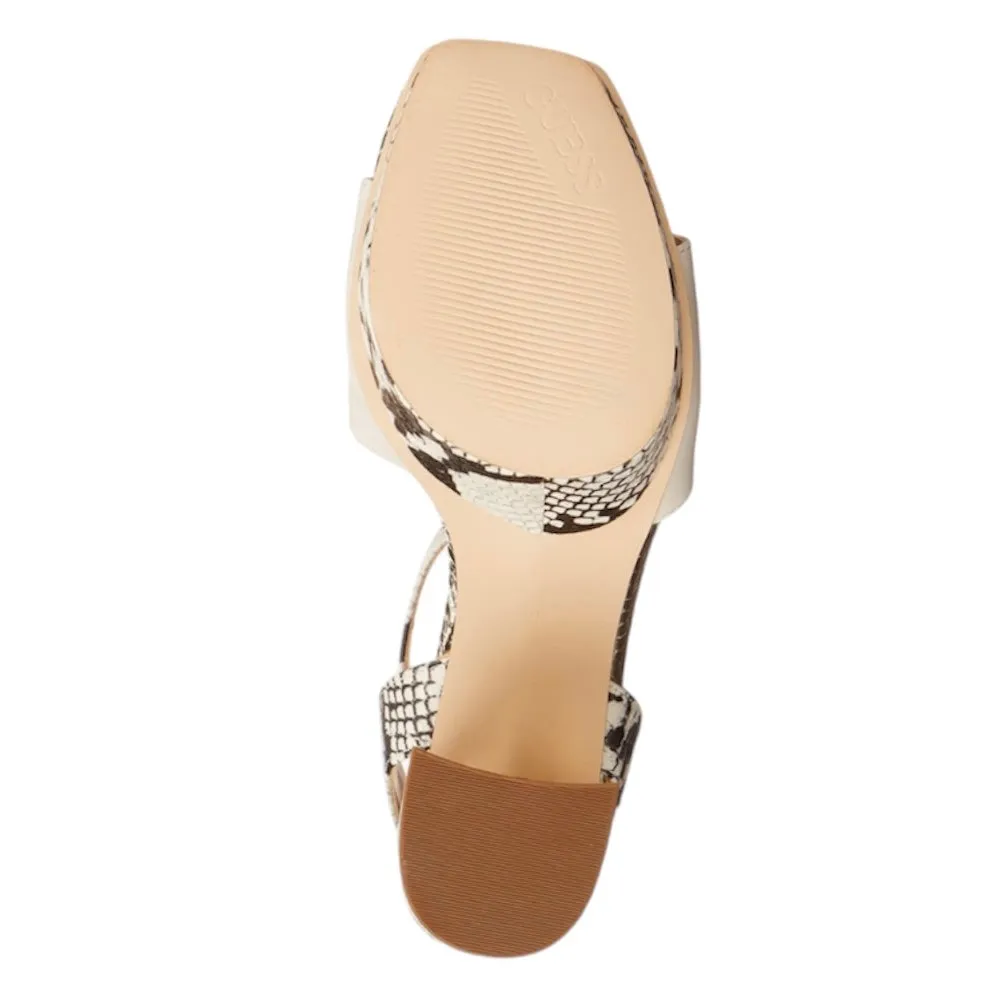 RIPPA Women's Platform Ankle Strap Block Heel Sandals
